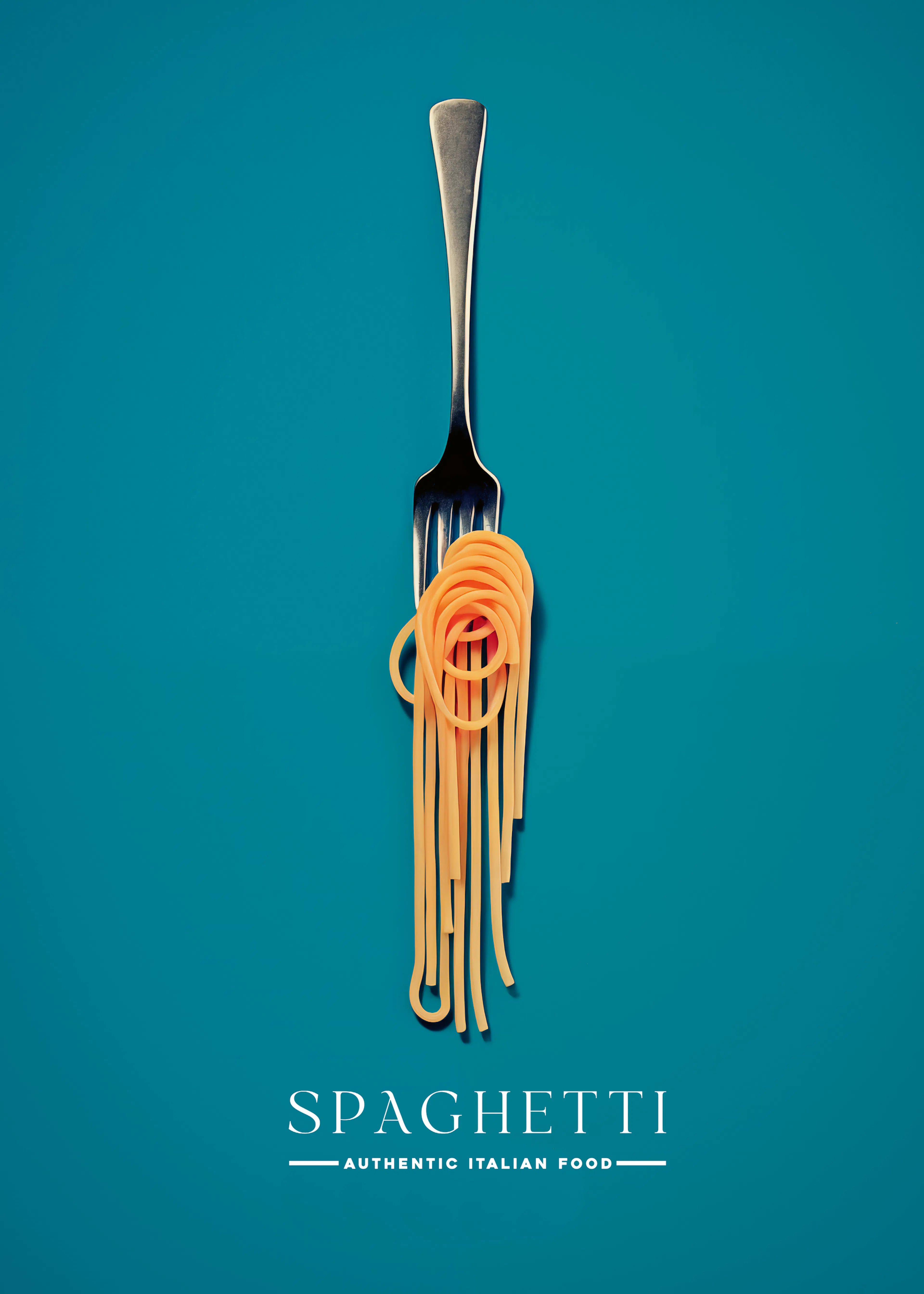 Andreas Magnusson - Tenedor de Espaguetis Italianos Póster 0