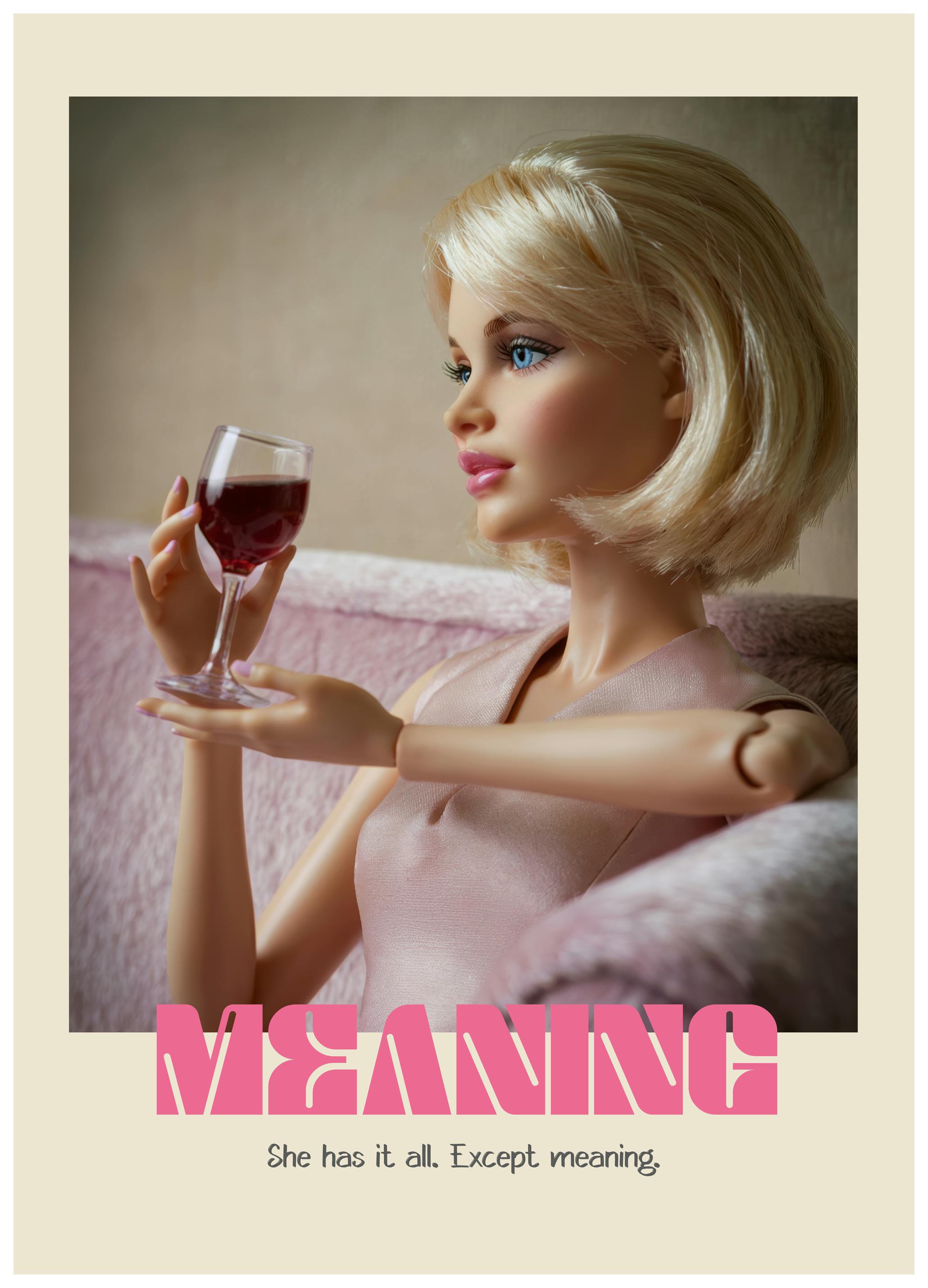 Andreas Magnusson - Thoughtful Blonde Doll Poster (21x30 cm) - Poster Store