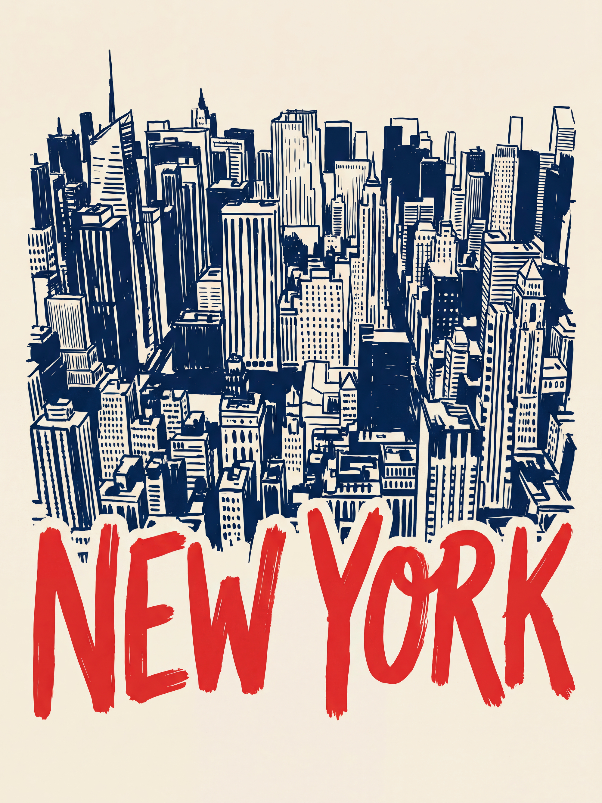 Andreas Magnusson - Iconic New York City Poster
