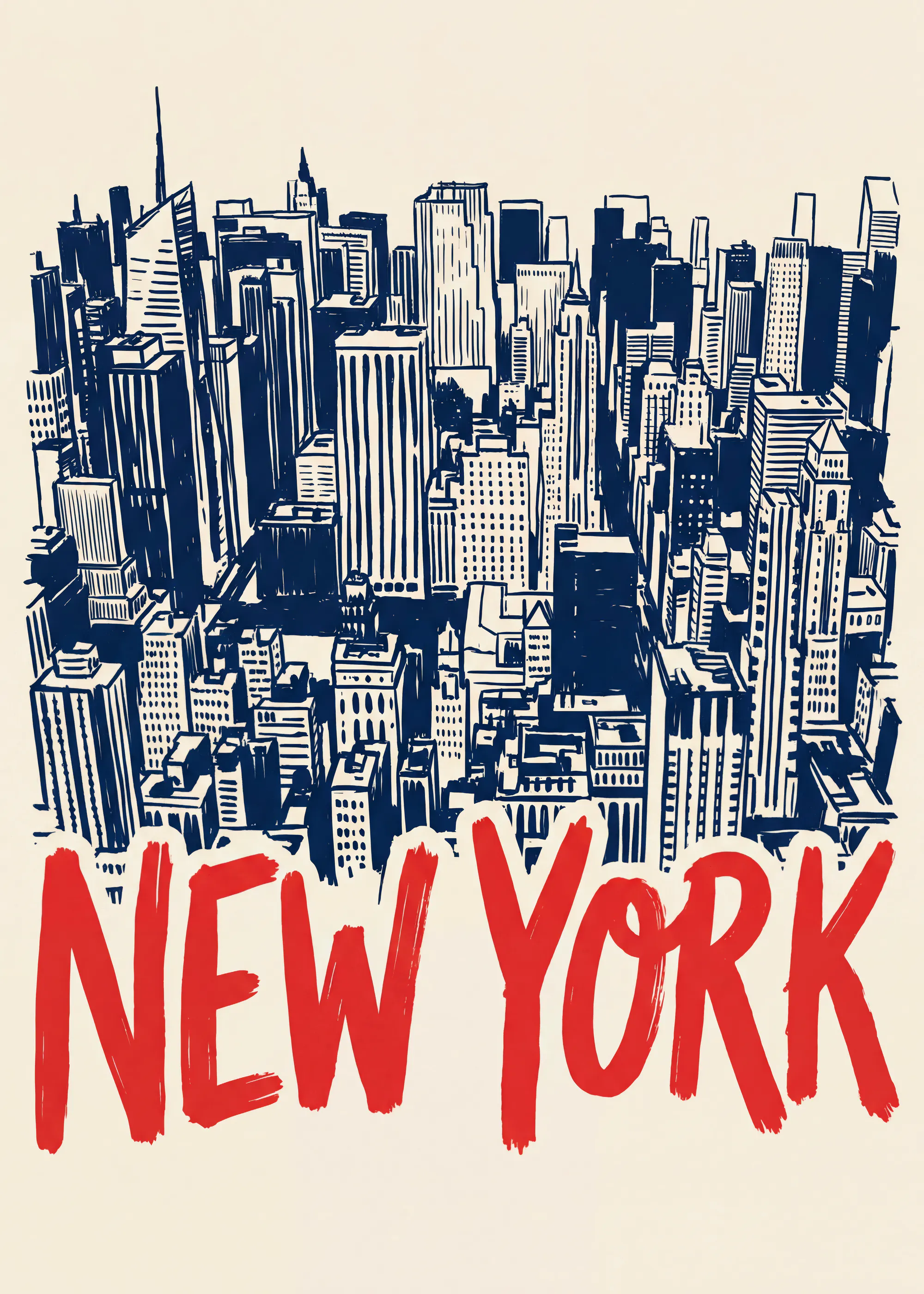 Andreas Magnusson - Ikonisches New York City Poster 0