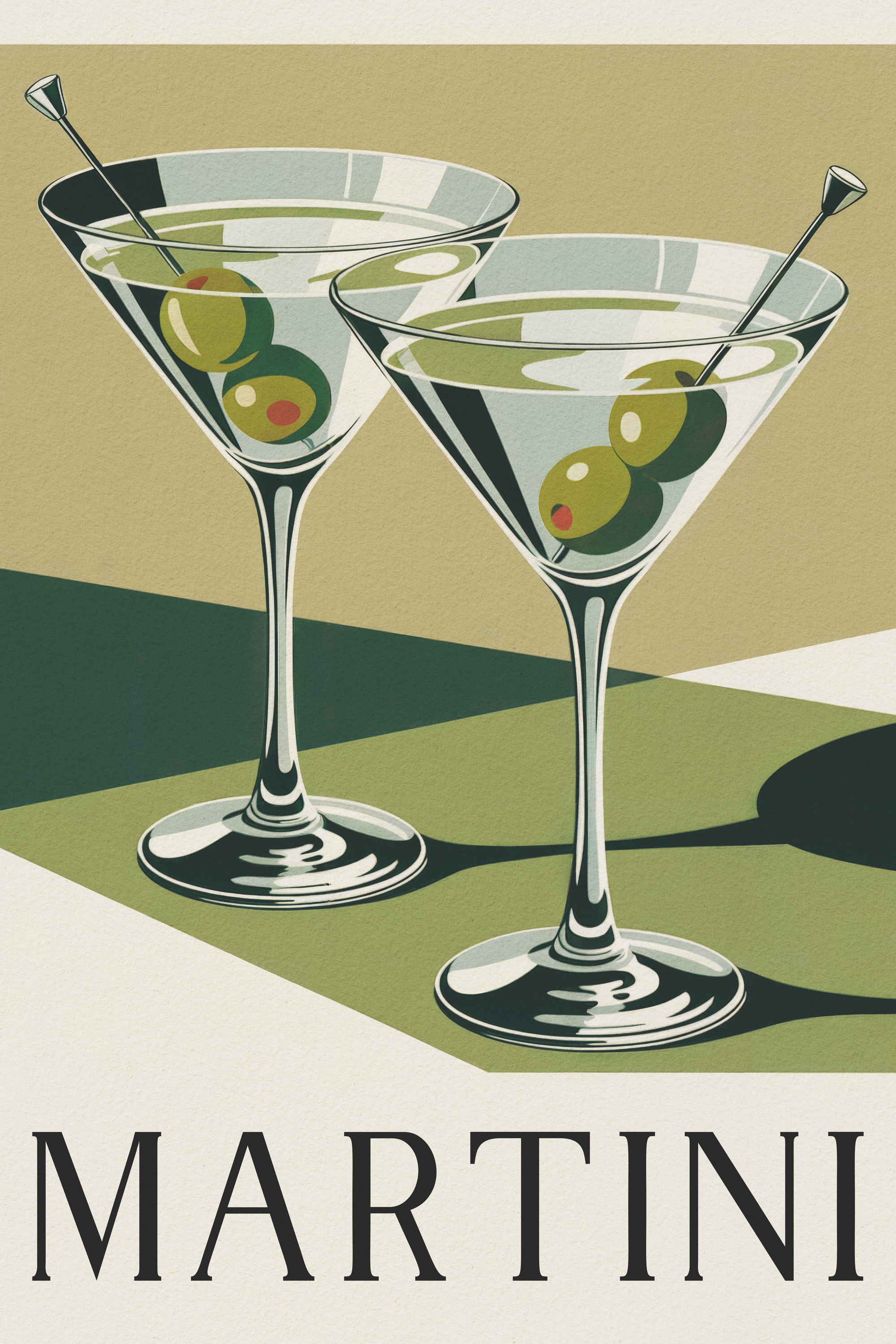 Andreas Magnusson - Classic Martinis Poster