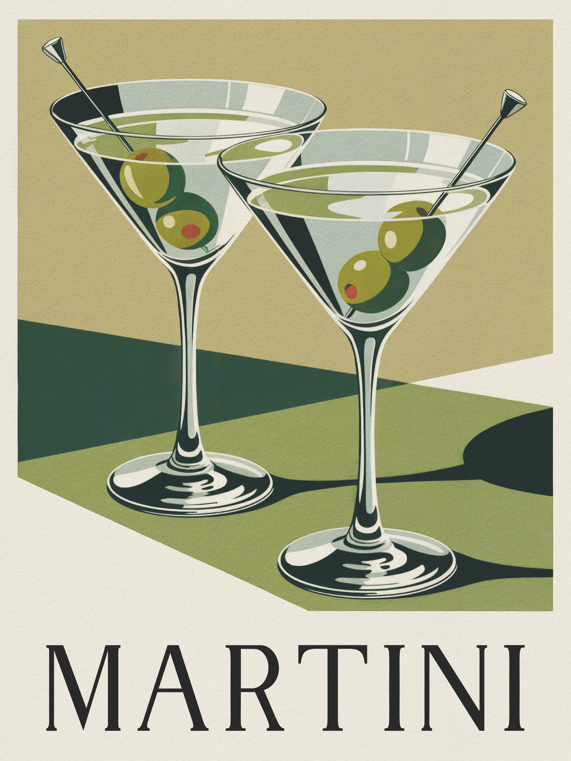 Andreas Magnusson - Classic Martinis Poster