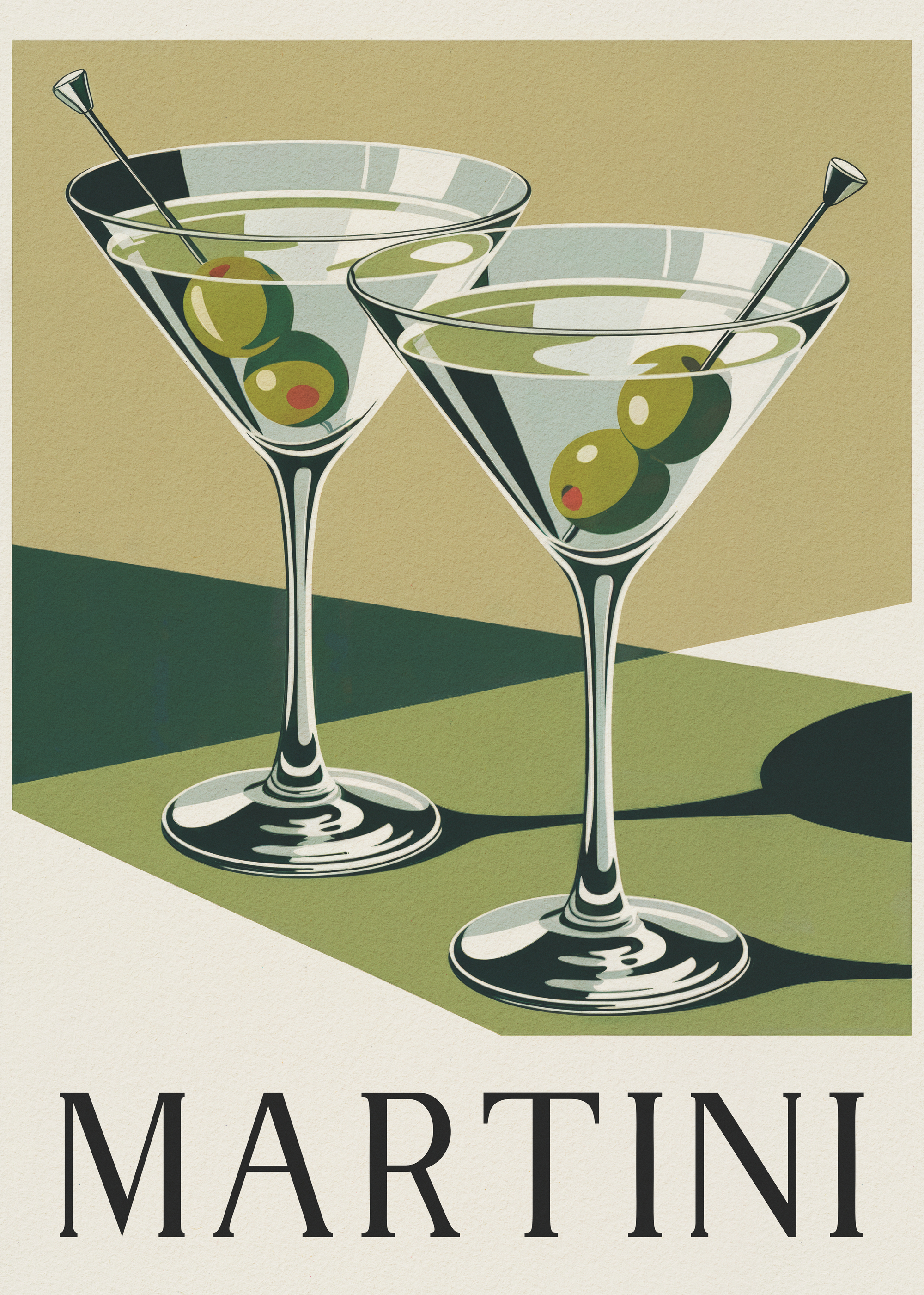 Andreas Magnusson - Classic Martinis Poster