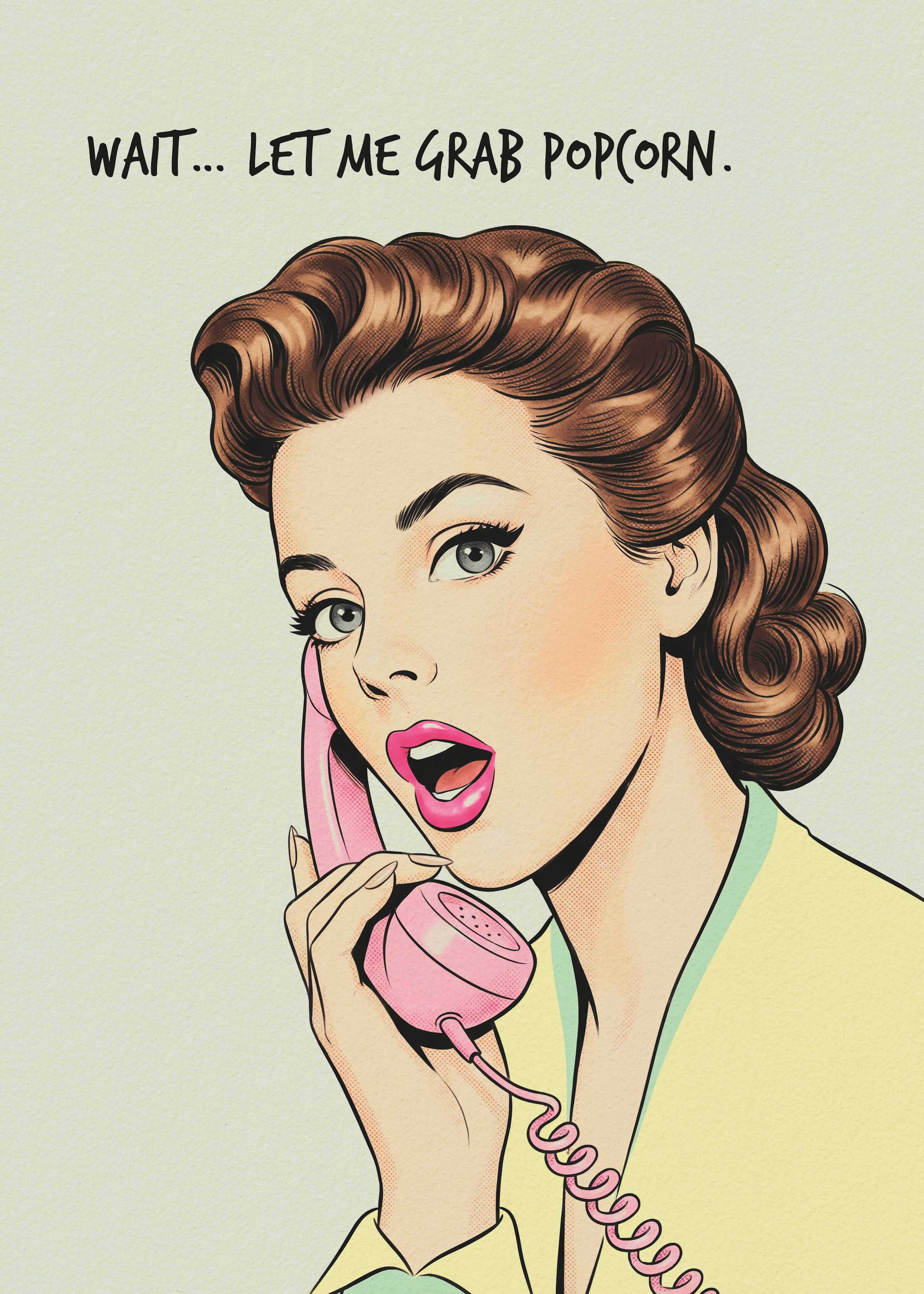 Andreas Magnusson - Retro Popcorn Call Poster 0