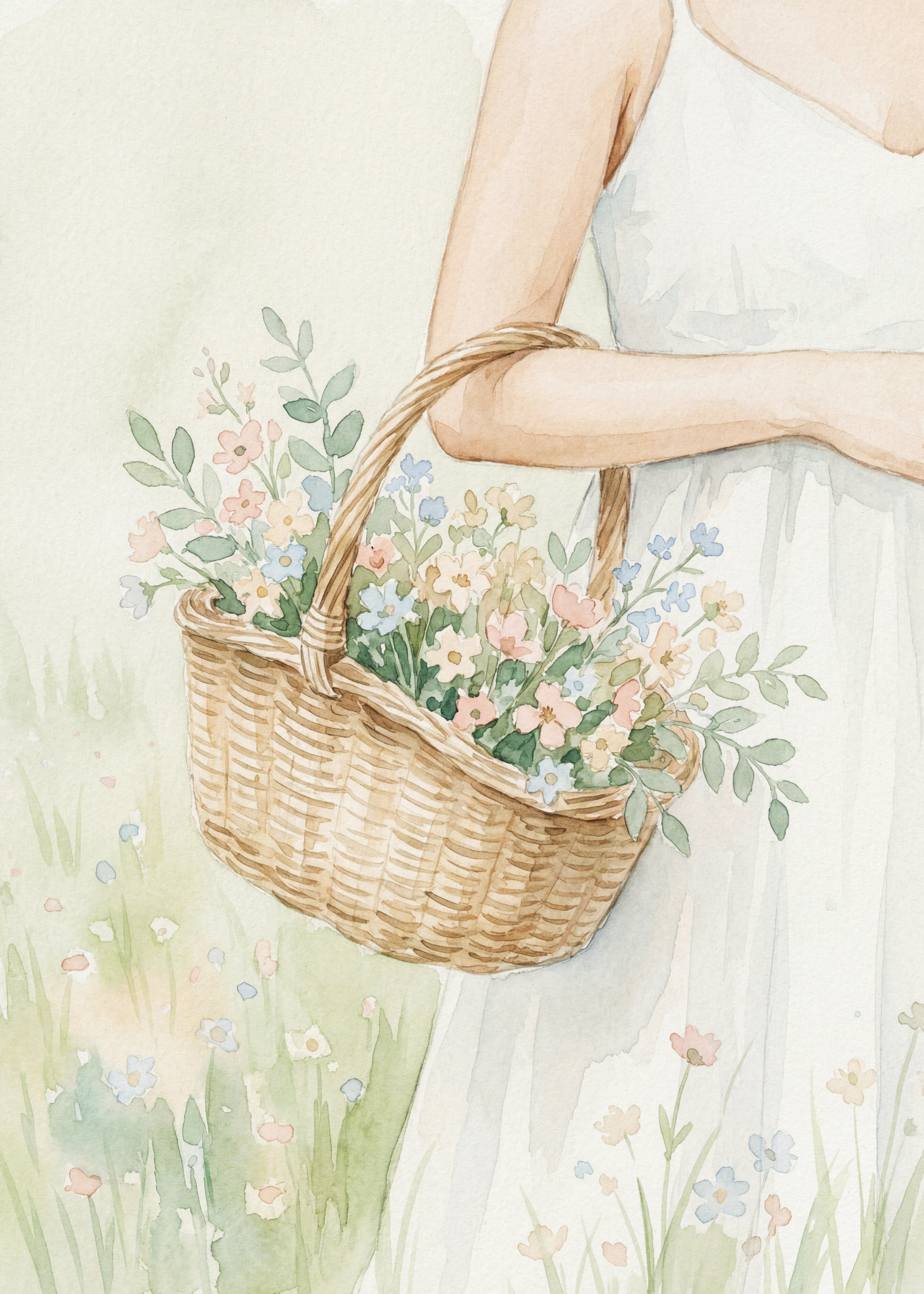 Andreas Magnusson - Basket of Wildflowers Poster 0