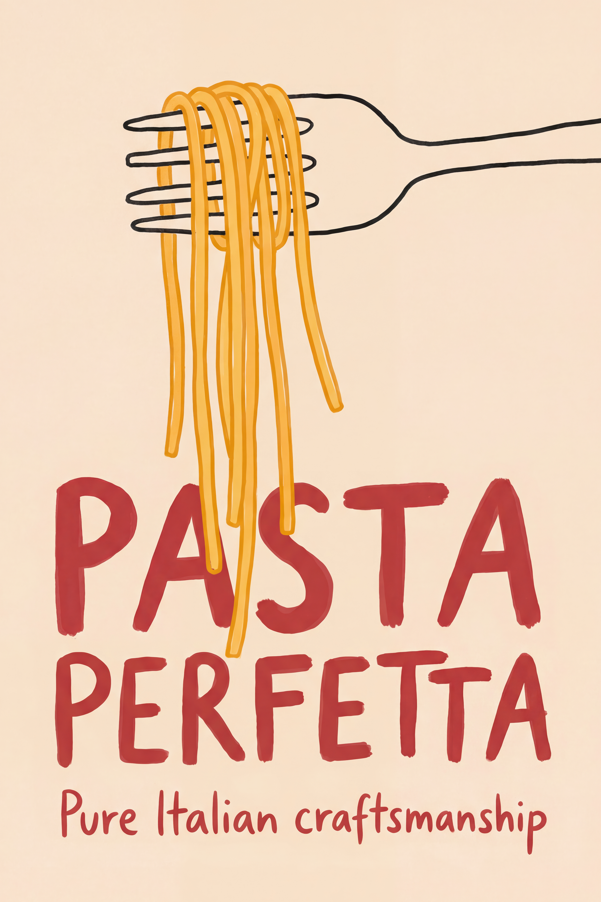 Andreas Magnusson - Perfecte Italiaanse Pasta Poster