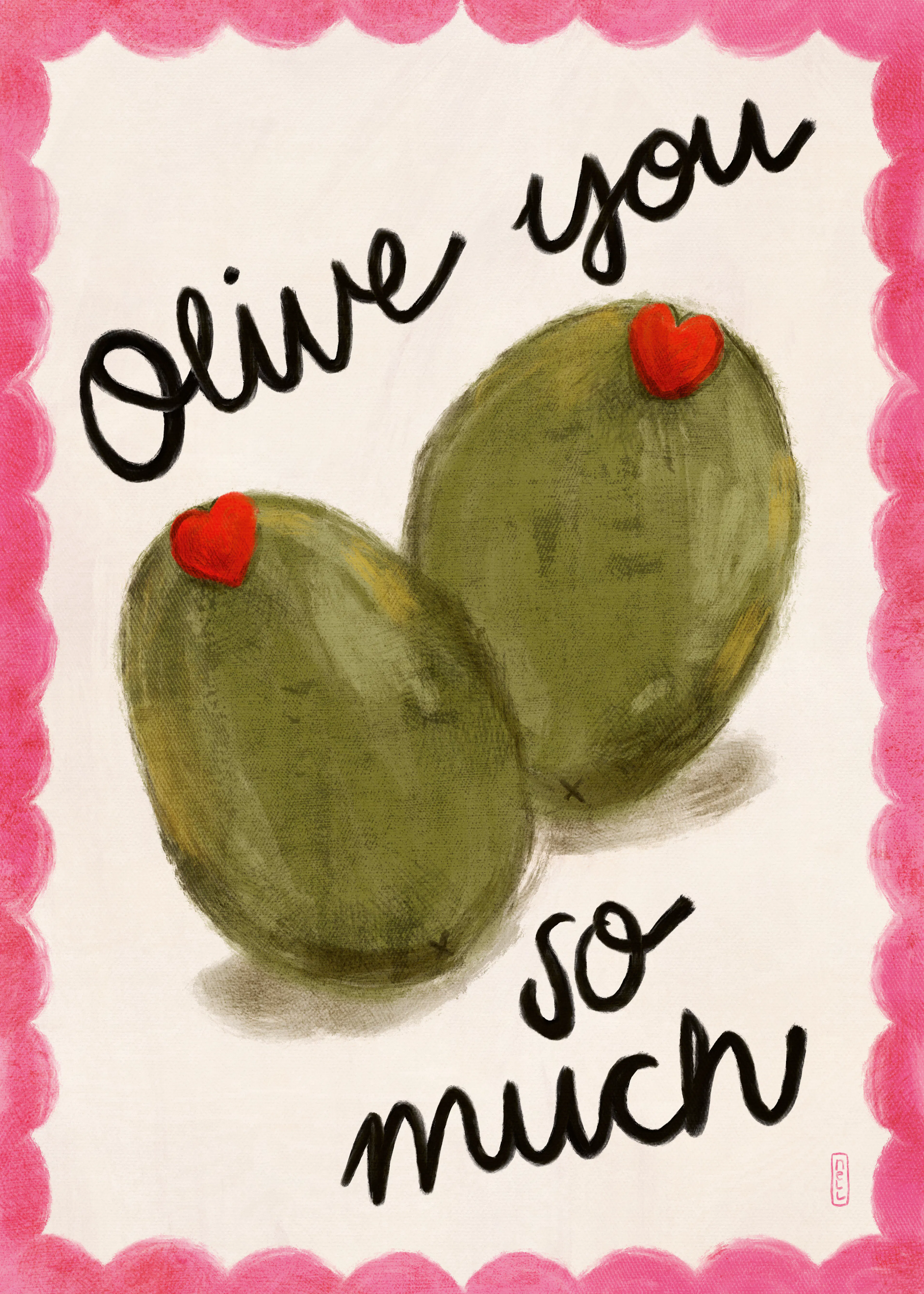 Dirkie Nell - Olive You So Much Poster 0