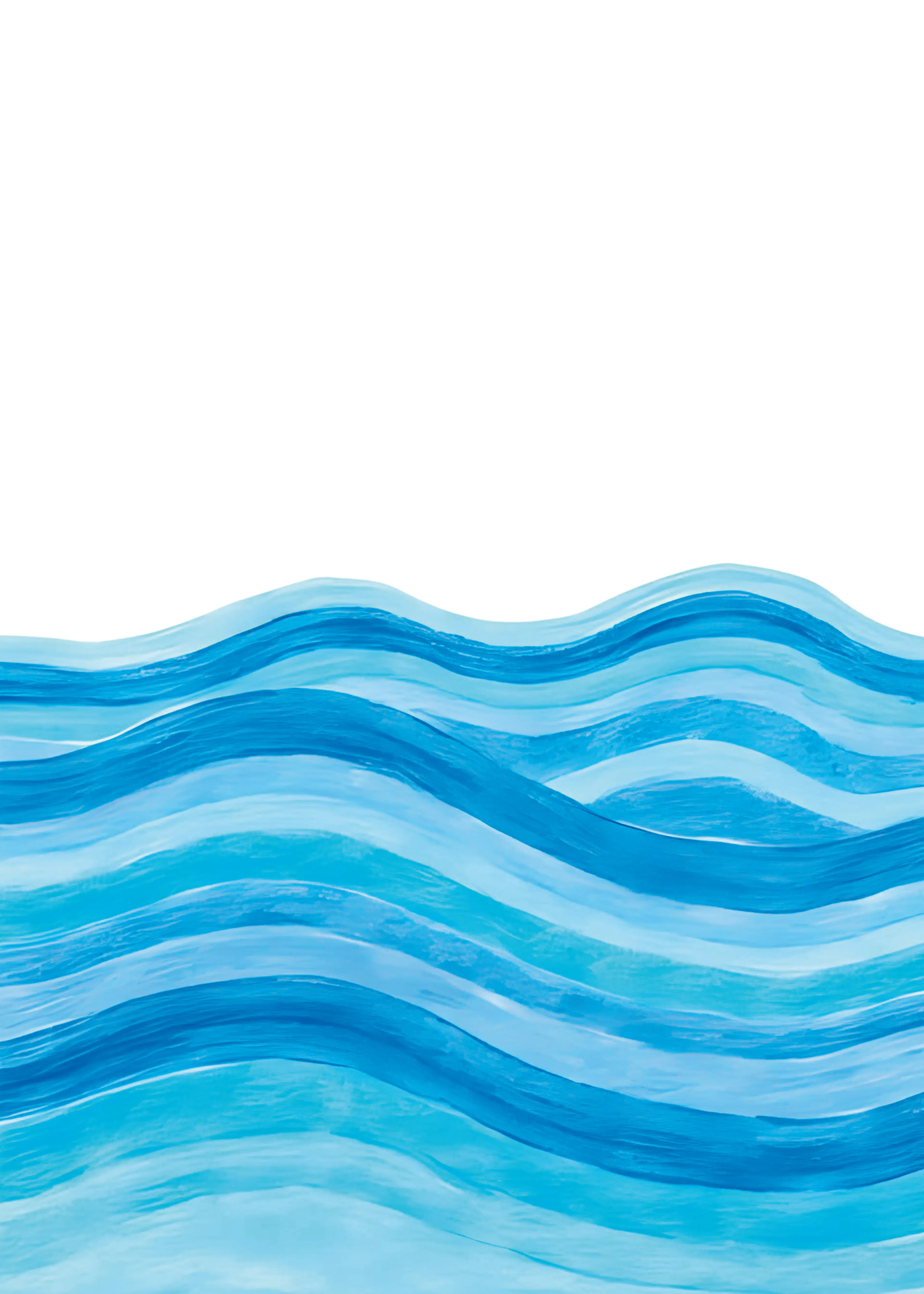 Ohkimiko - Calm Blue Ocean Waves Poster 0