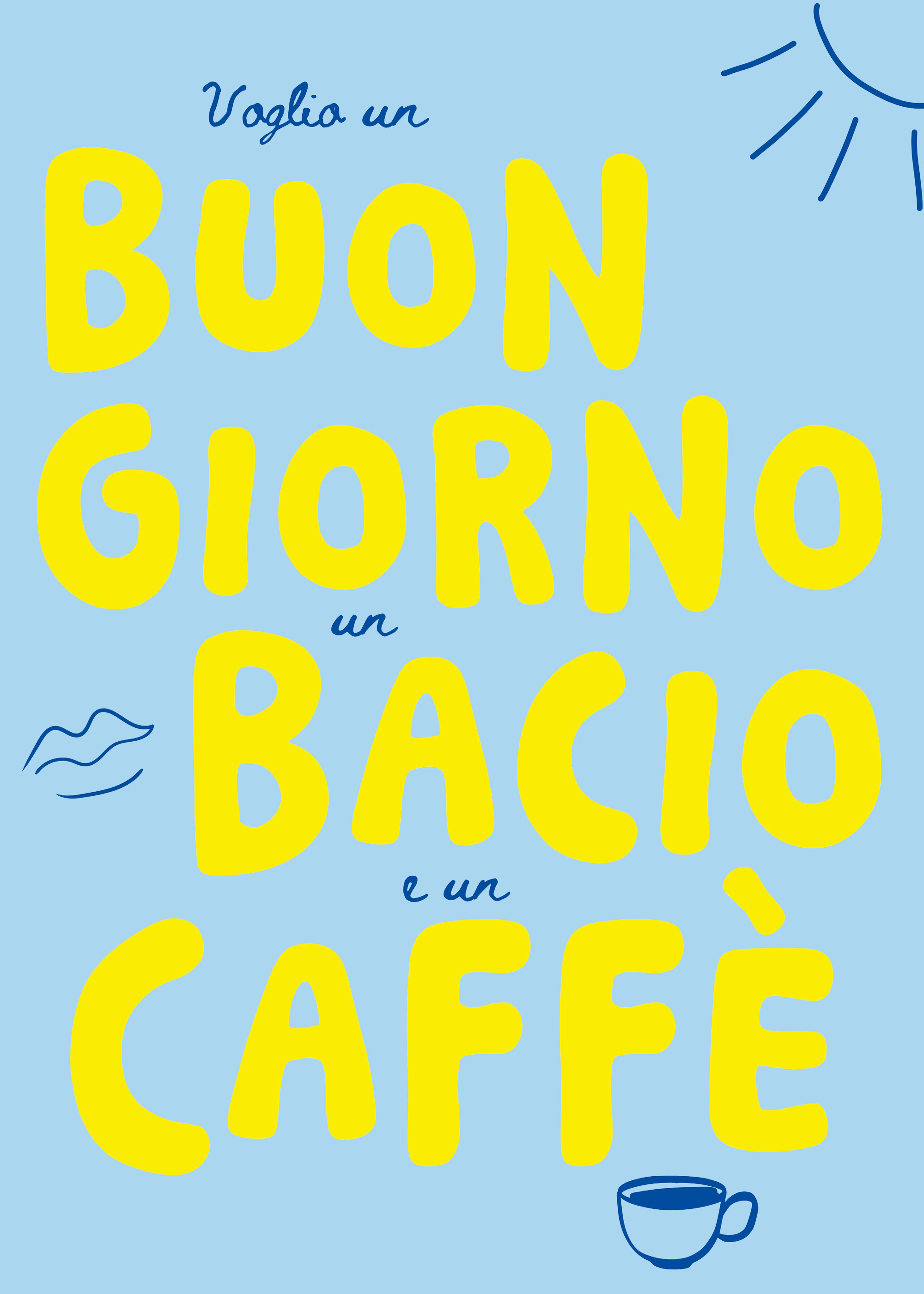 Ohkimiko - Italian Morning Coffee Kiss Poster 0