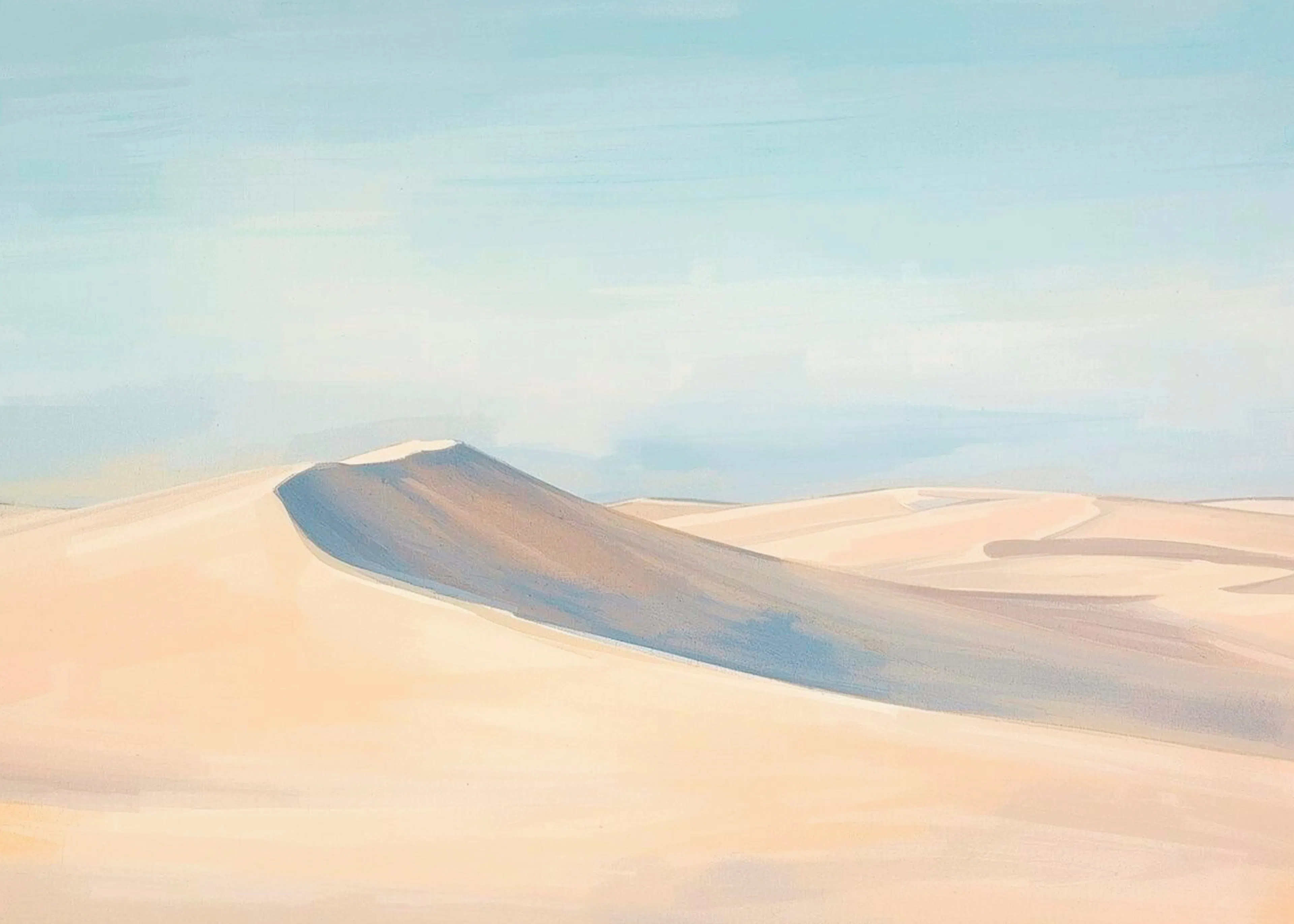 Ohkimiko - Serene Desert Dunes Poster 0