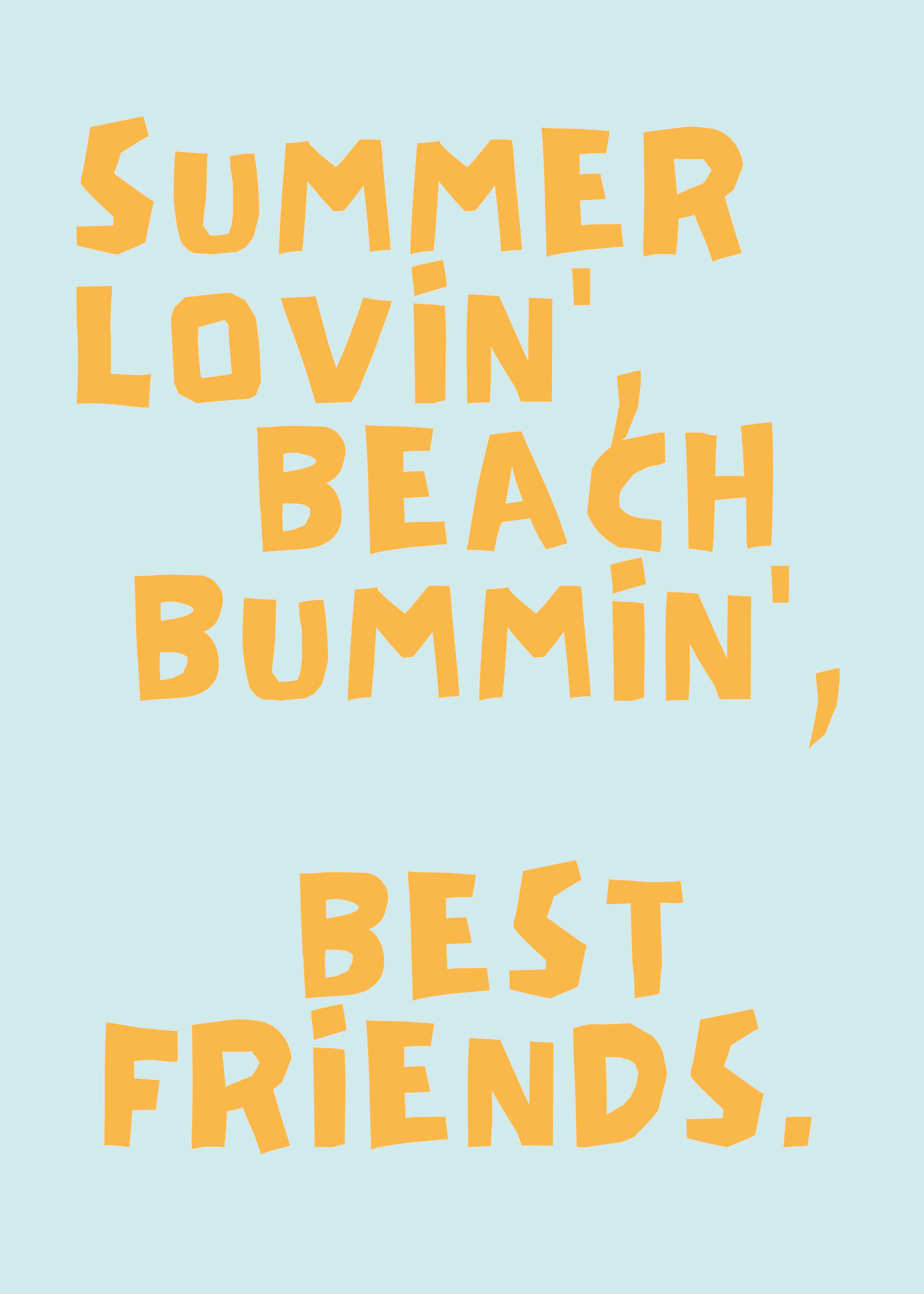 Ohkimiko - Summer Lovin Beach Bummin Poster 0