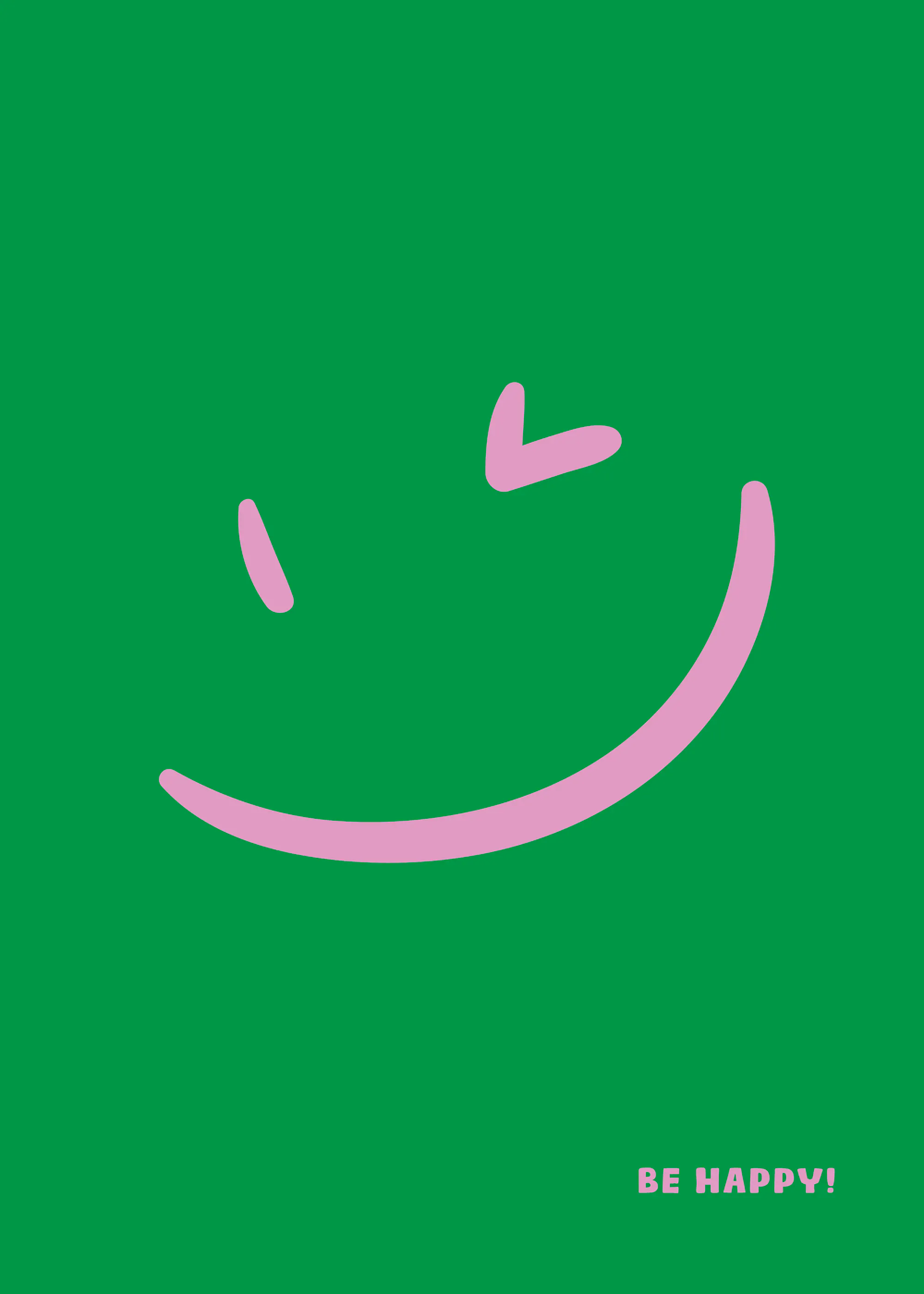 Ohkimiko - Vibrant Happy Face Poster 0