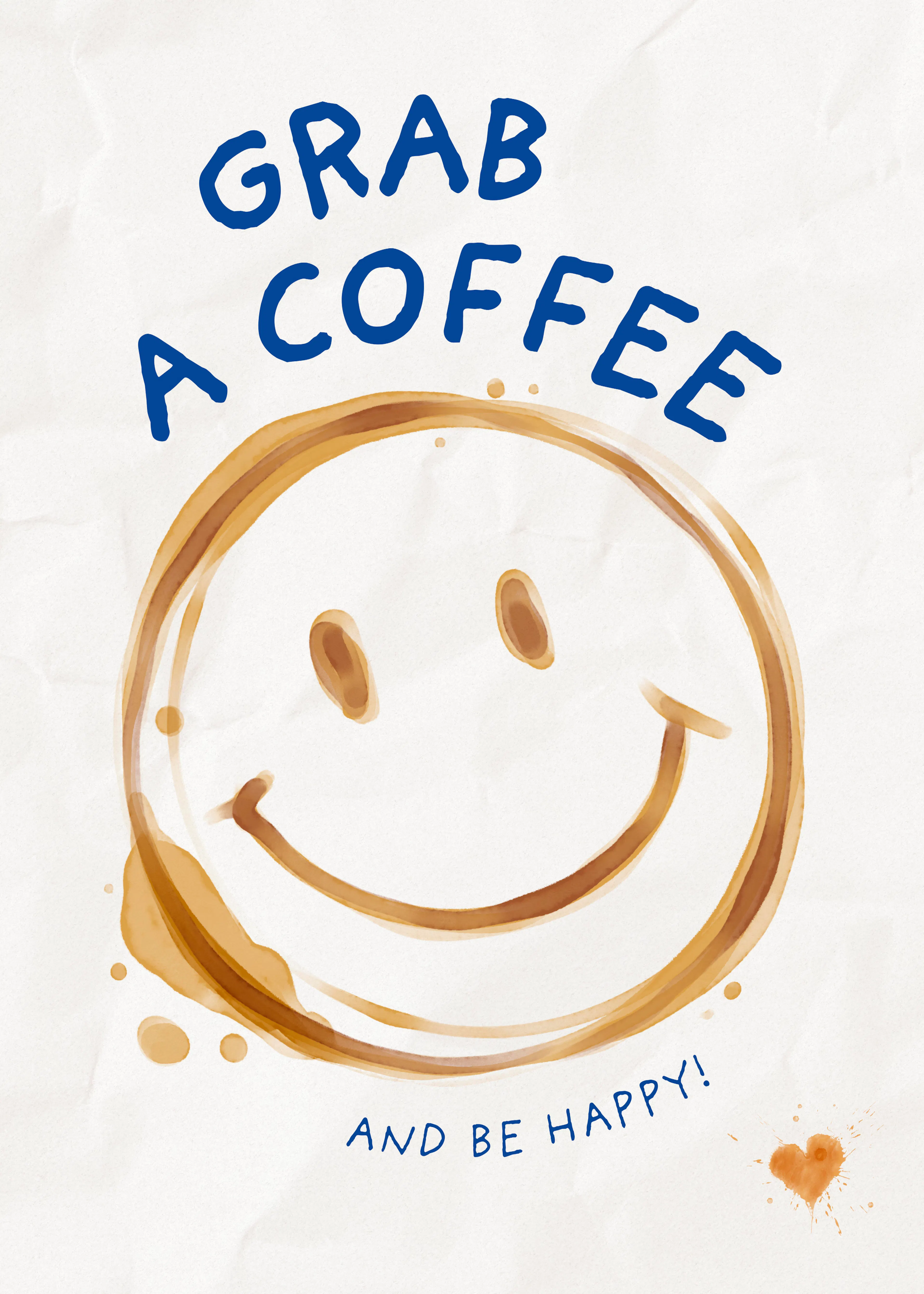 Ohkimiko - Happy Coffee Stain Smile Poster 0