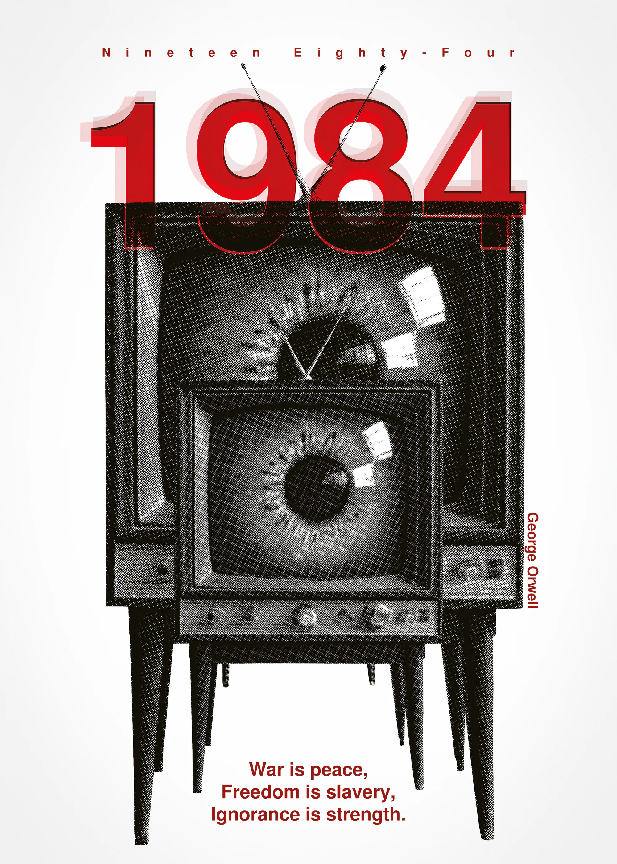 Daniel Donocik - Ojo de Vigilancia TV Retro Póster 0