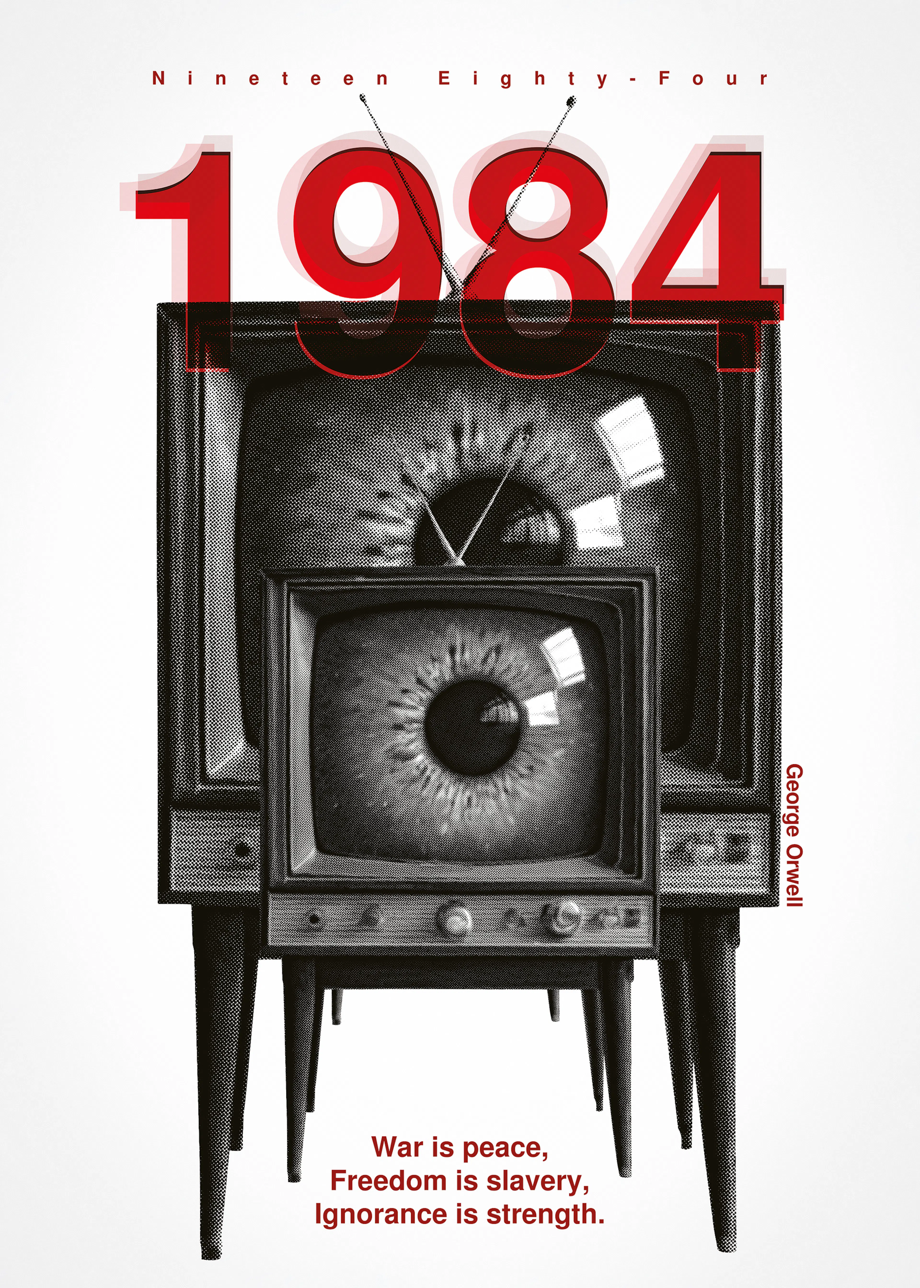 Daniel Donocik - Ojo de Vigilancia TV Retro Póster 0