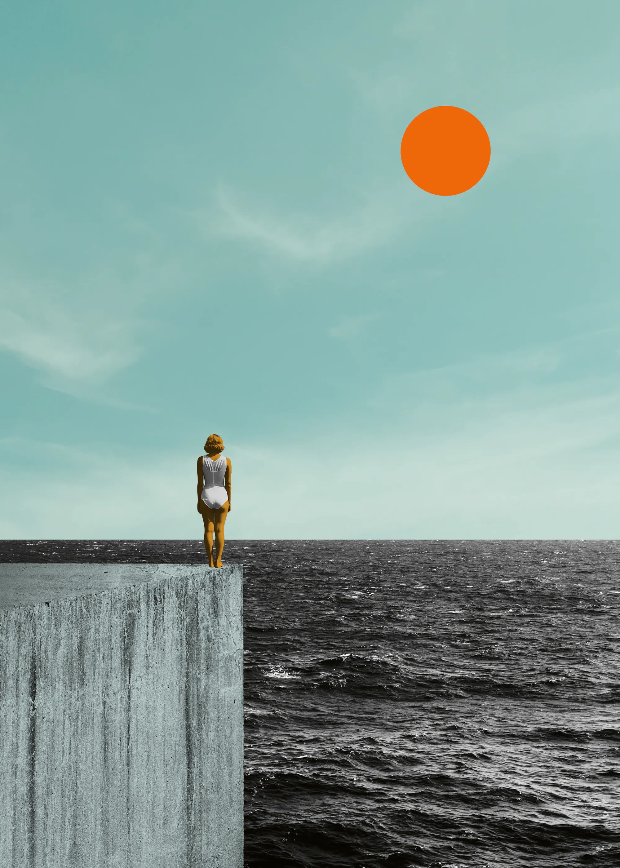 Daniel Donocik - Soledad Minimalista del Océano Póster 0