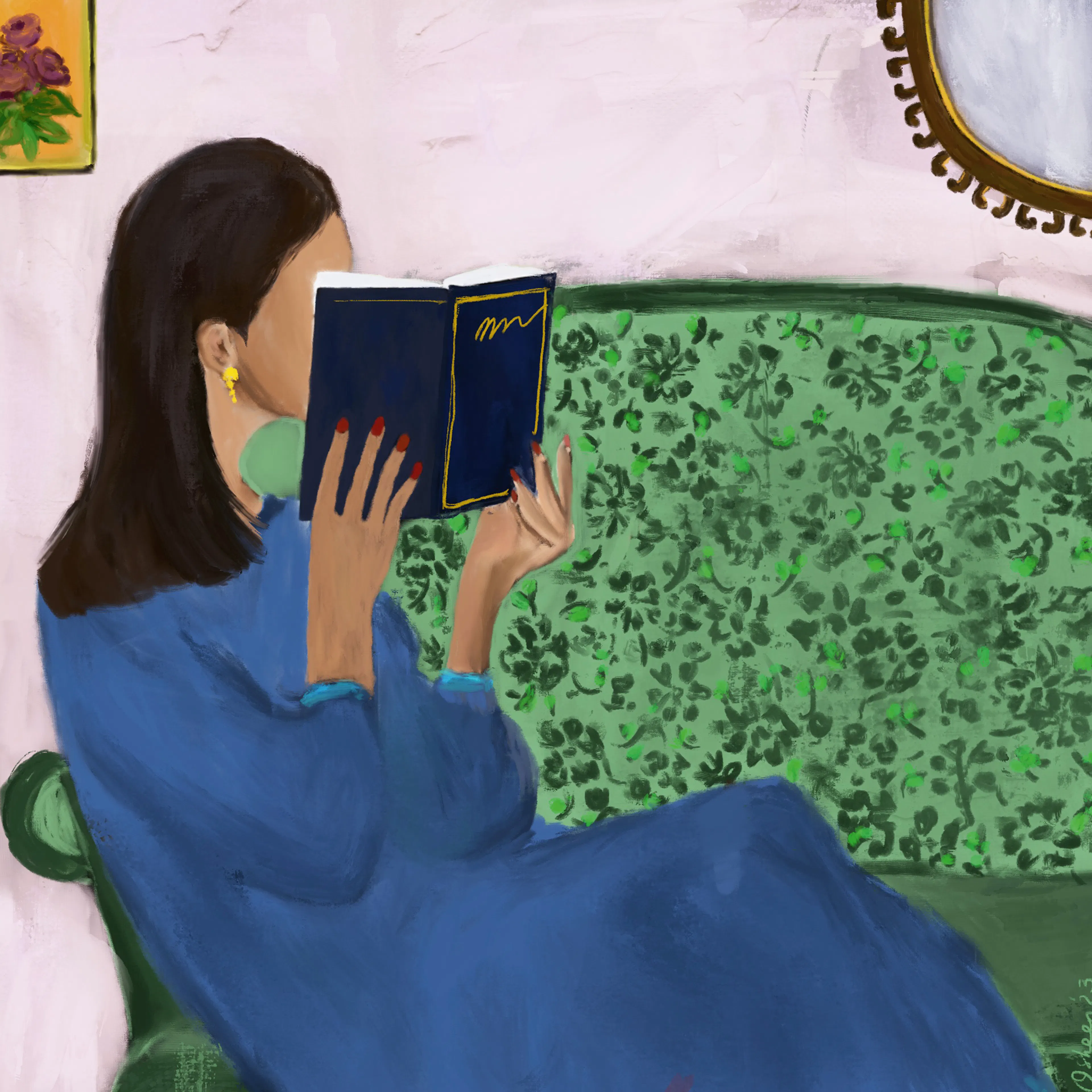 Osheensgallery - 穏やかな読書のひとときポスター 0