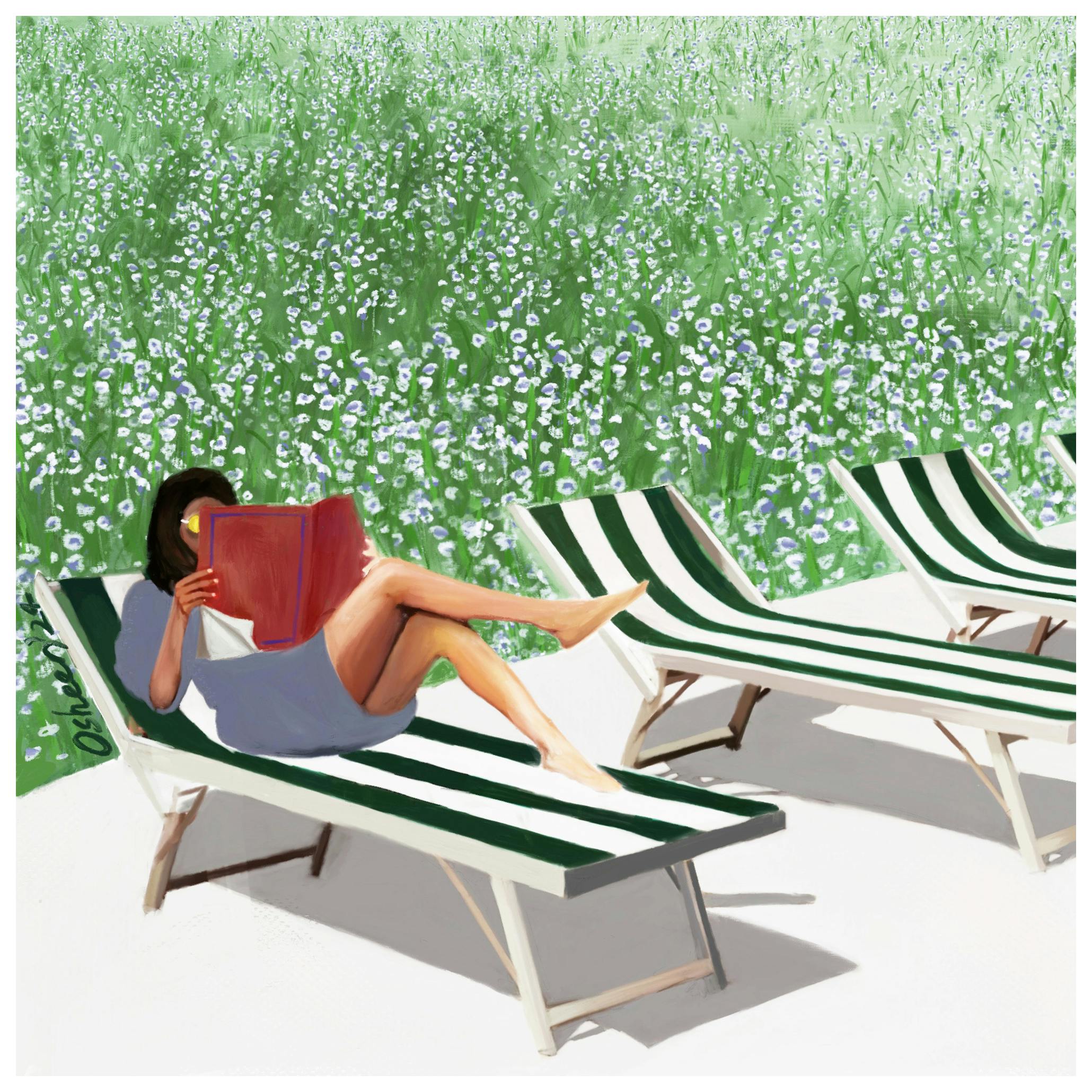 Osheensgallery - Sun Kissed Poster (50x50 cm) - Poster Store