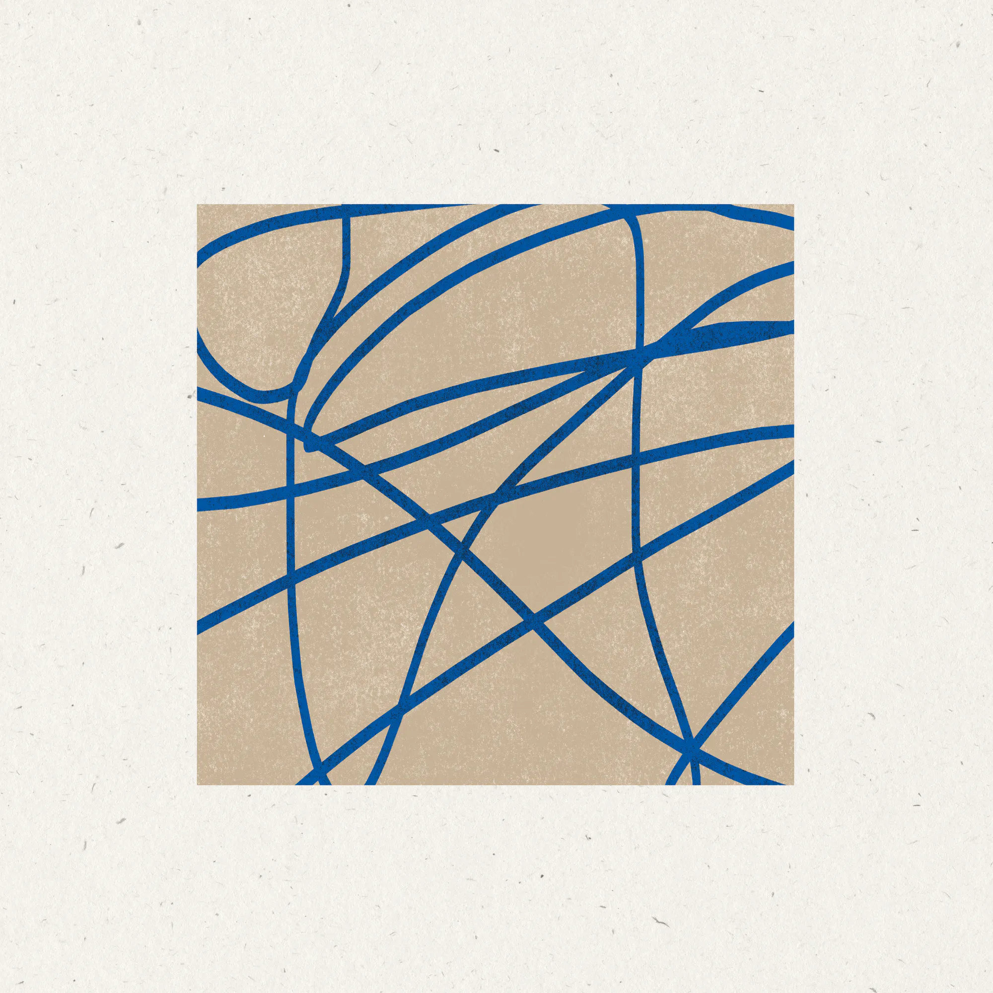 THE MIUUS STUDIO - Danza de Telaraña Azul Póster 0