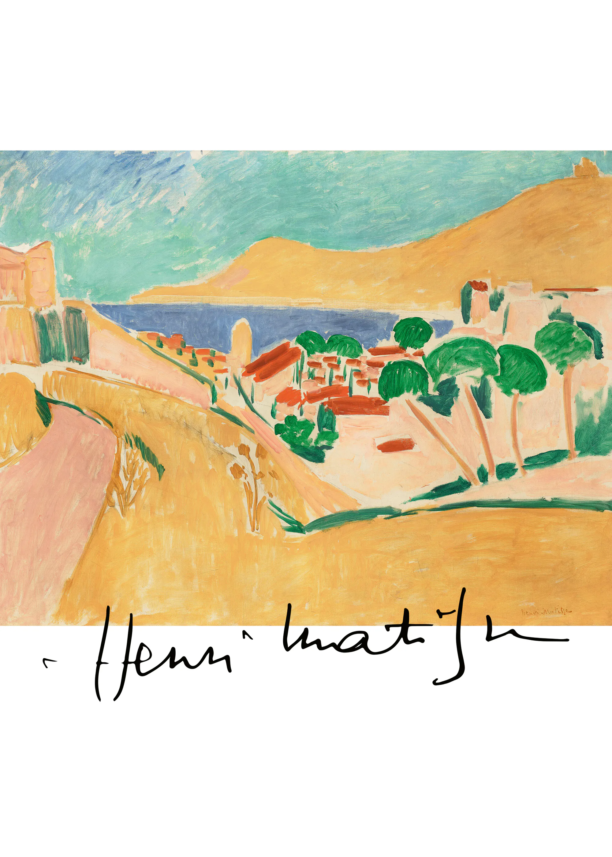 Henri Matisse - Collioure w sierpniu Plakat 0