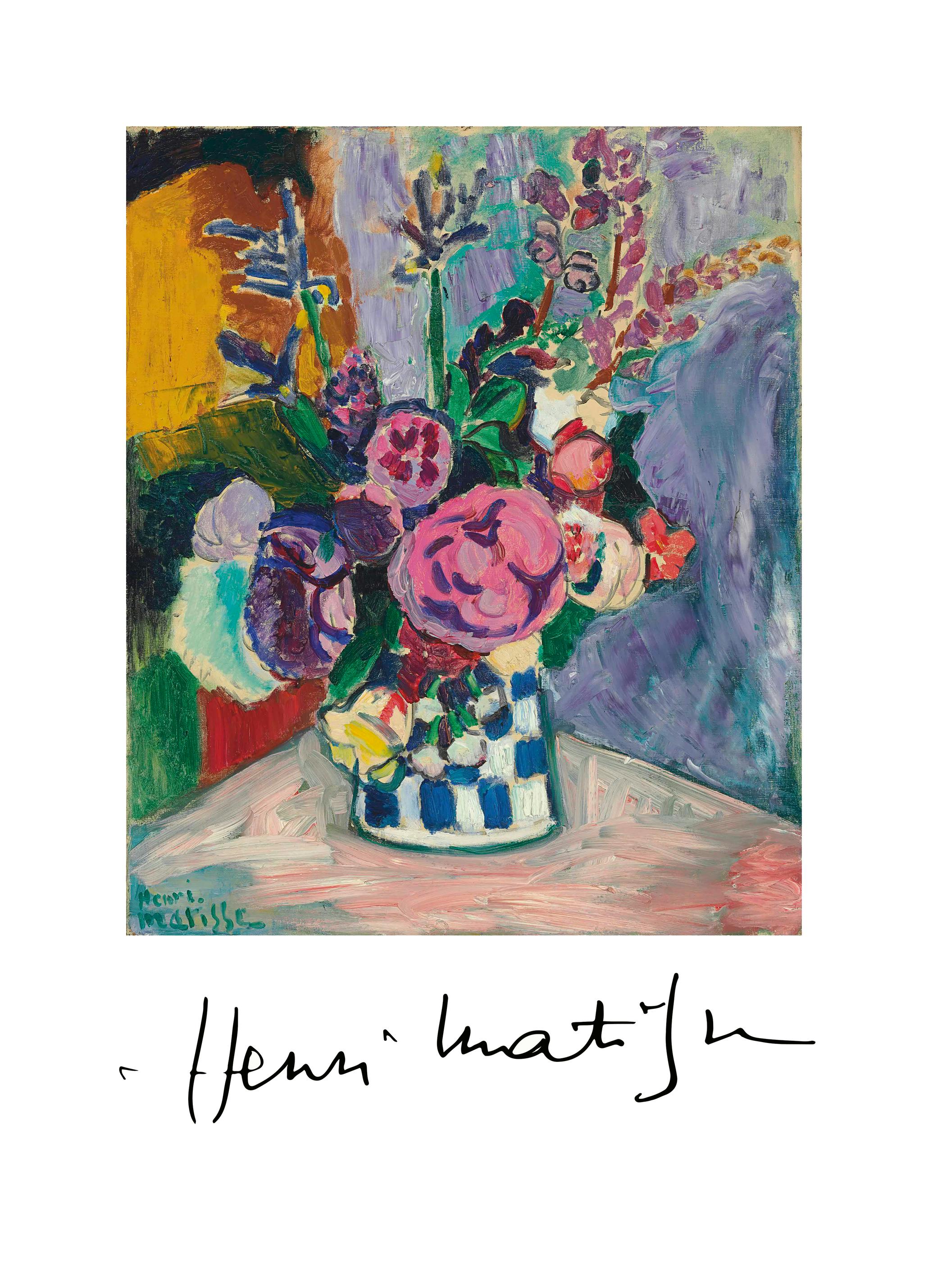 Henri Matisse - Lles Pivoines Poster (70x100 cm) - Poster Store