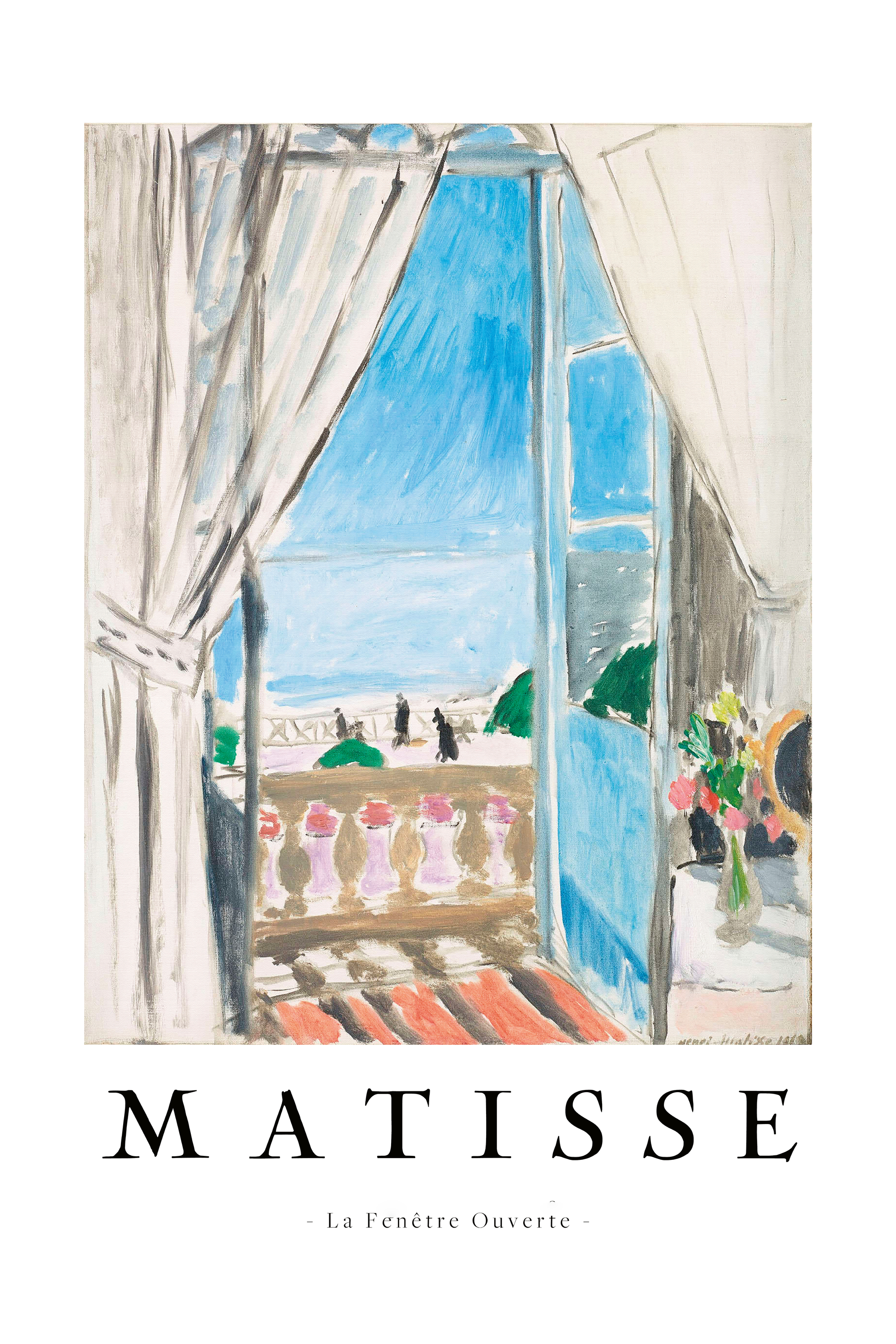 Henri Matisse - The Open Window Poster