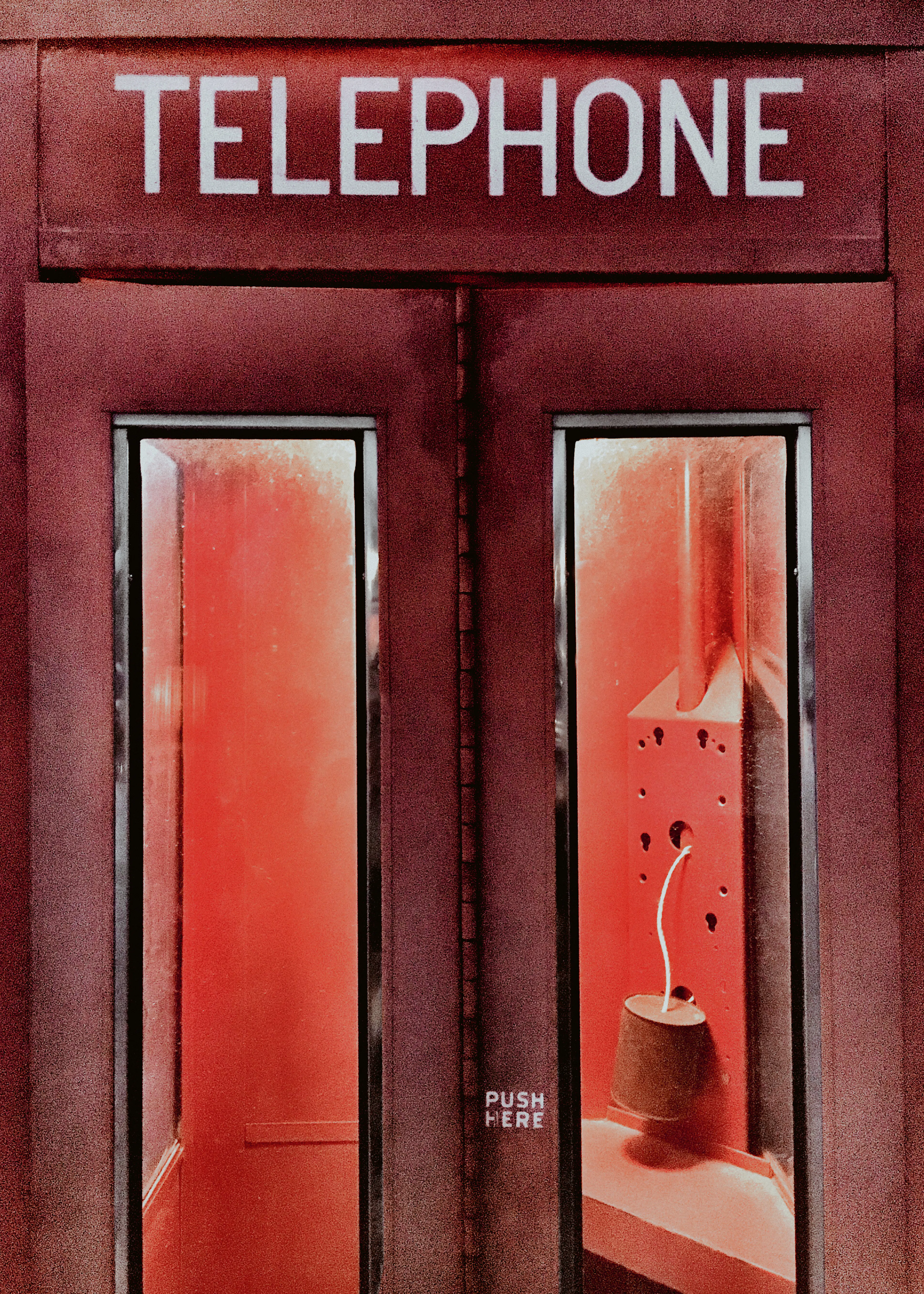 Red Phone Booth Poster 0