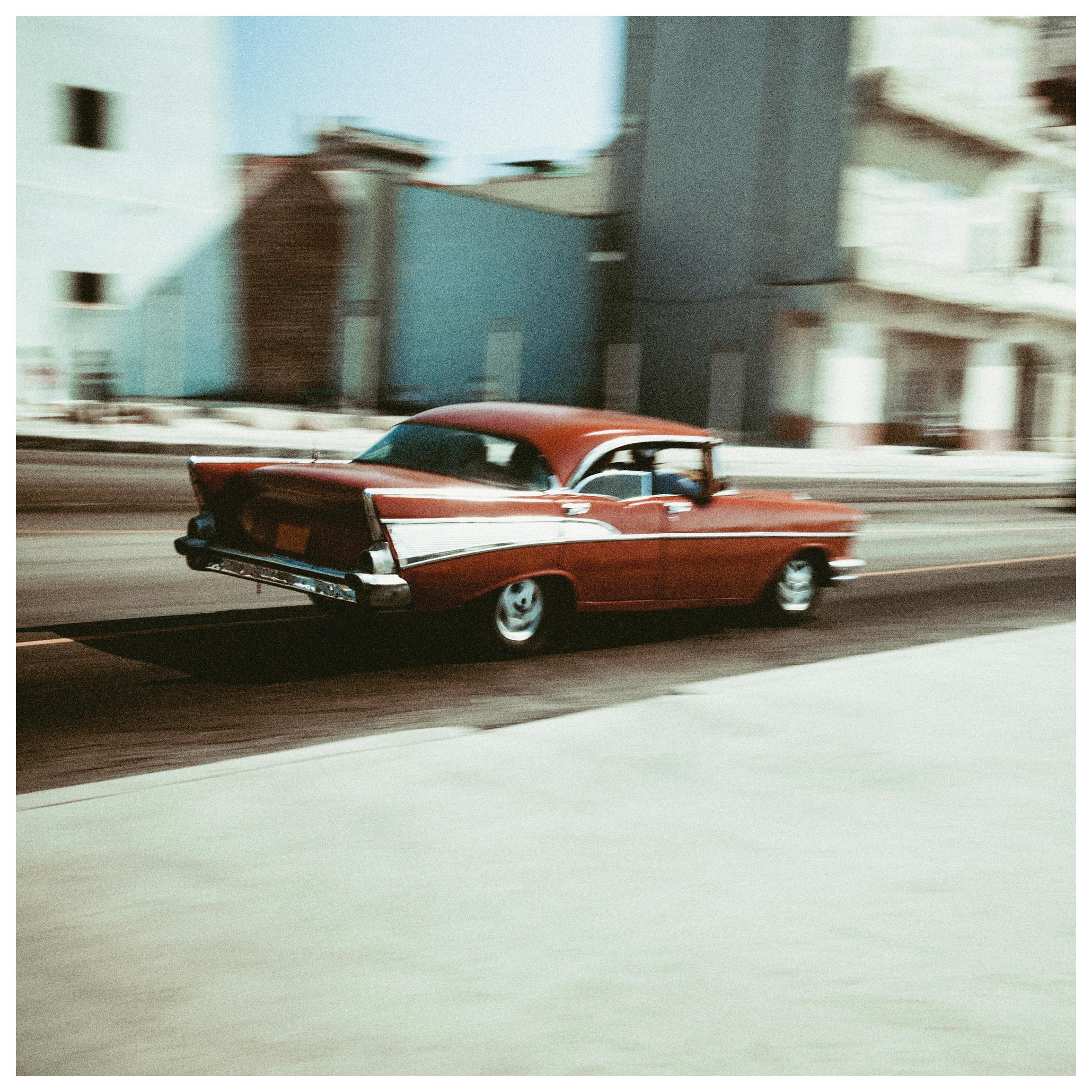 Klassisk Bil Plakat (50x50 cm) - Poster Store