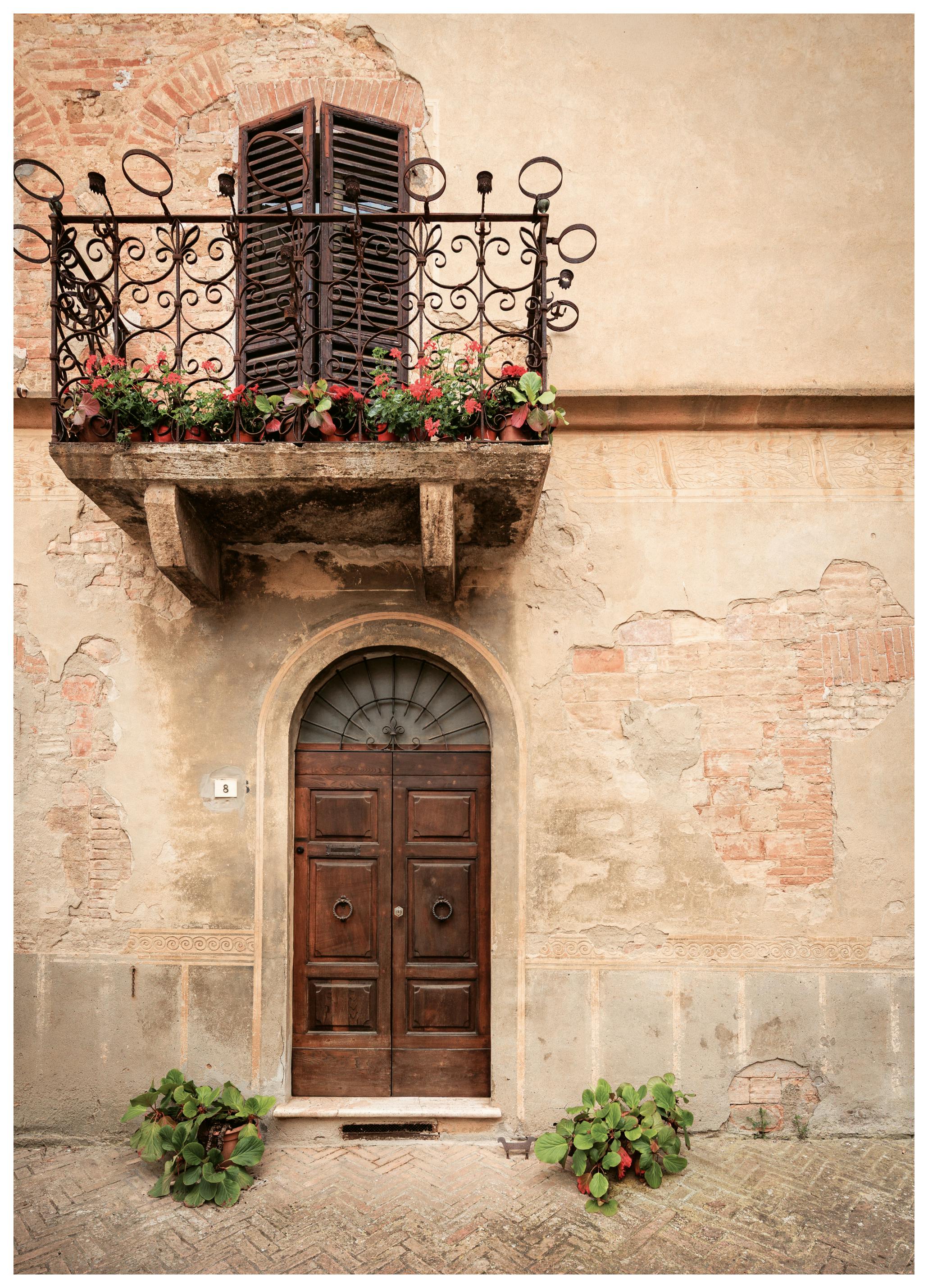 Rustic Doorway Poster (70x100 cm) - Poster Store