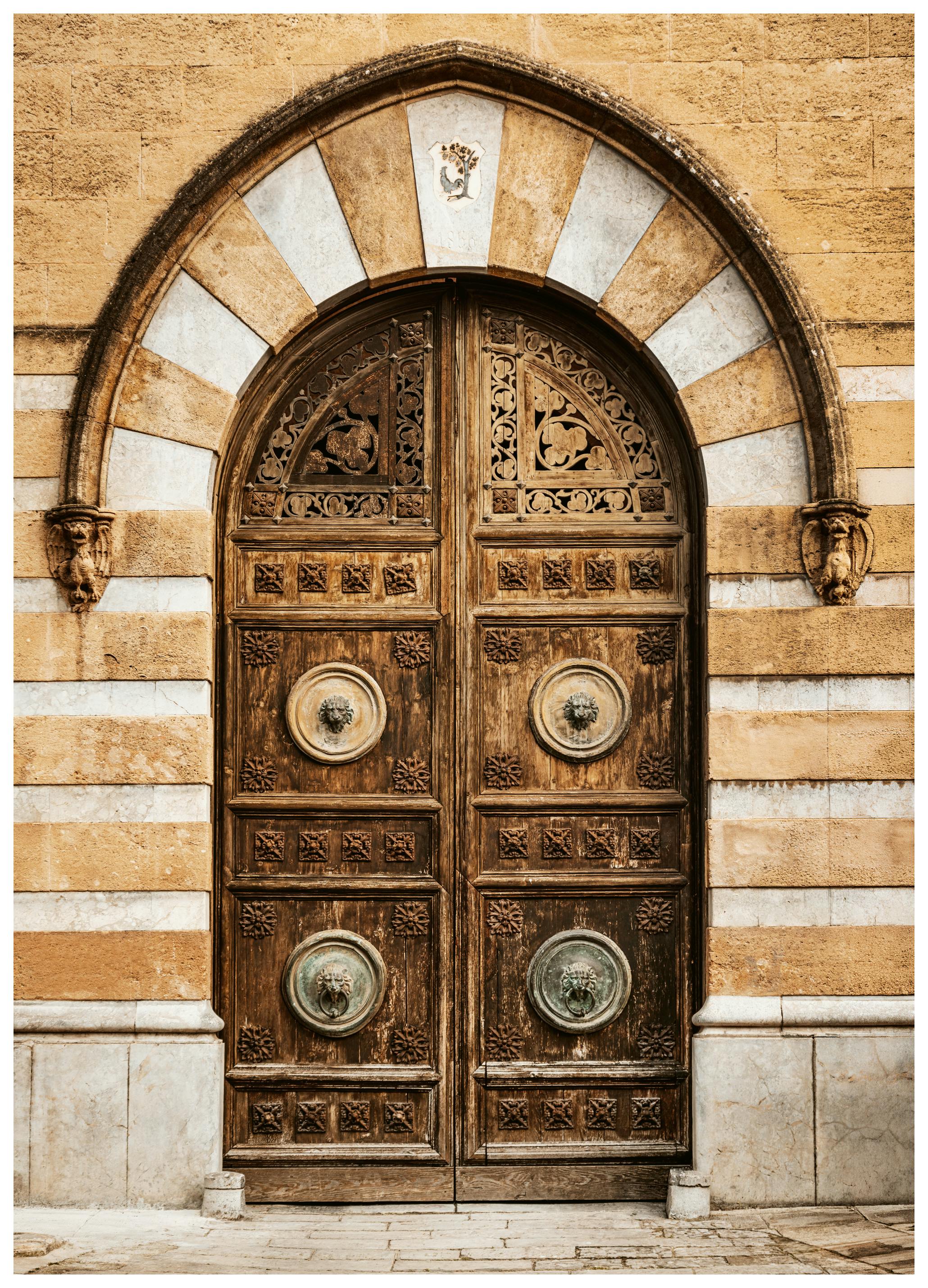 Antieke Deur Poster (70x100 cm) - Poster Store