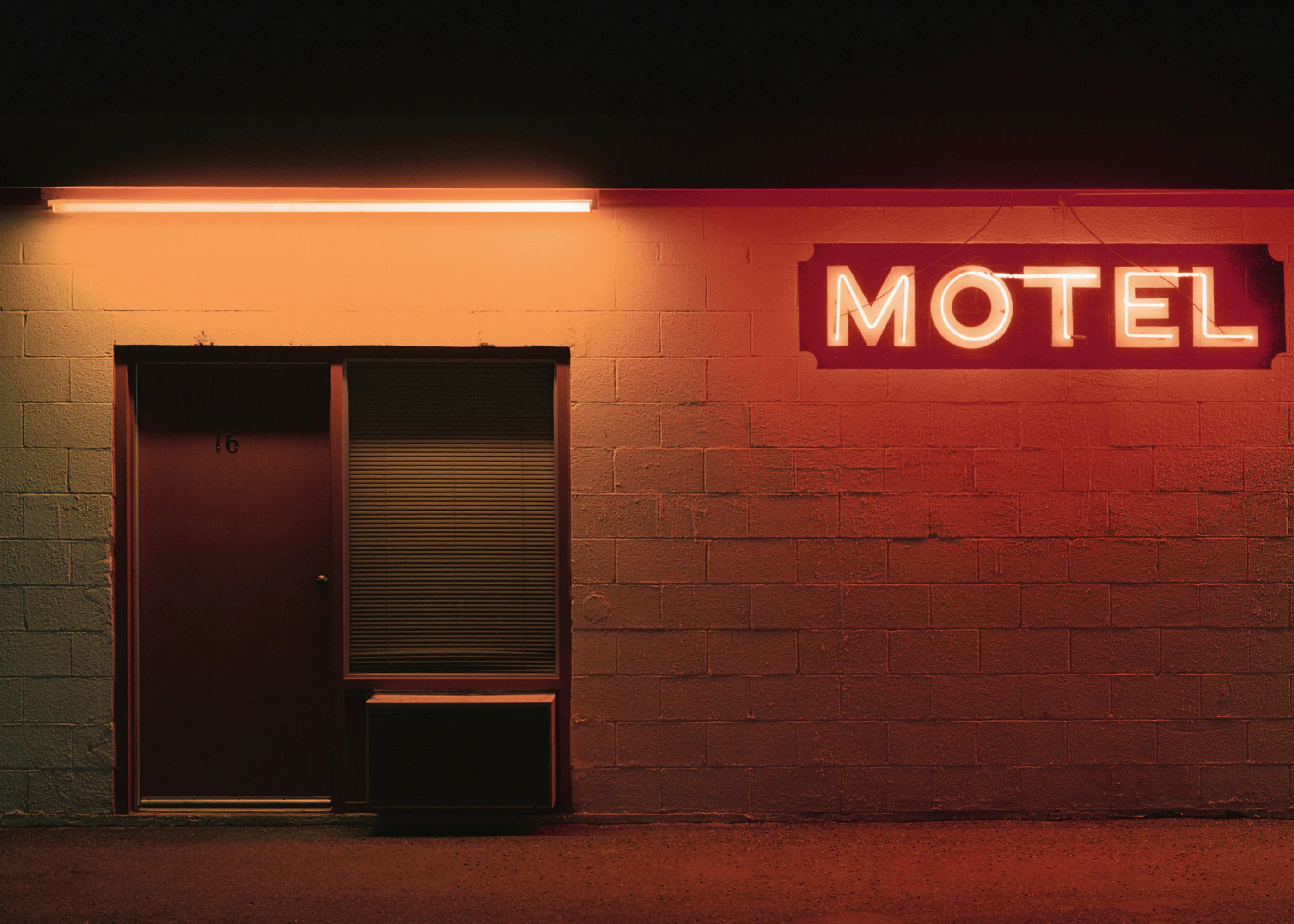Enseigne Néon Motel Affiche 0