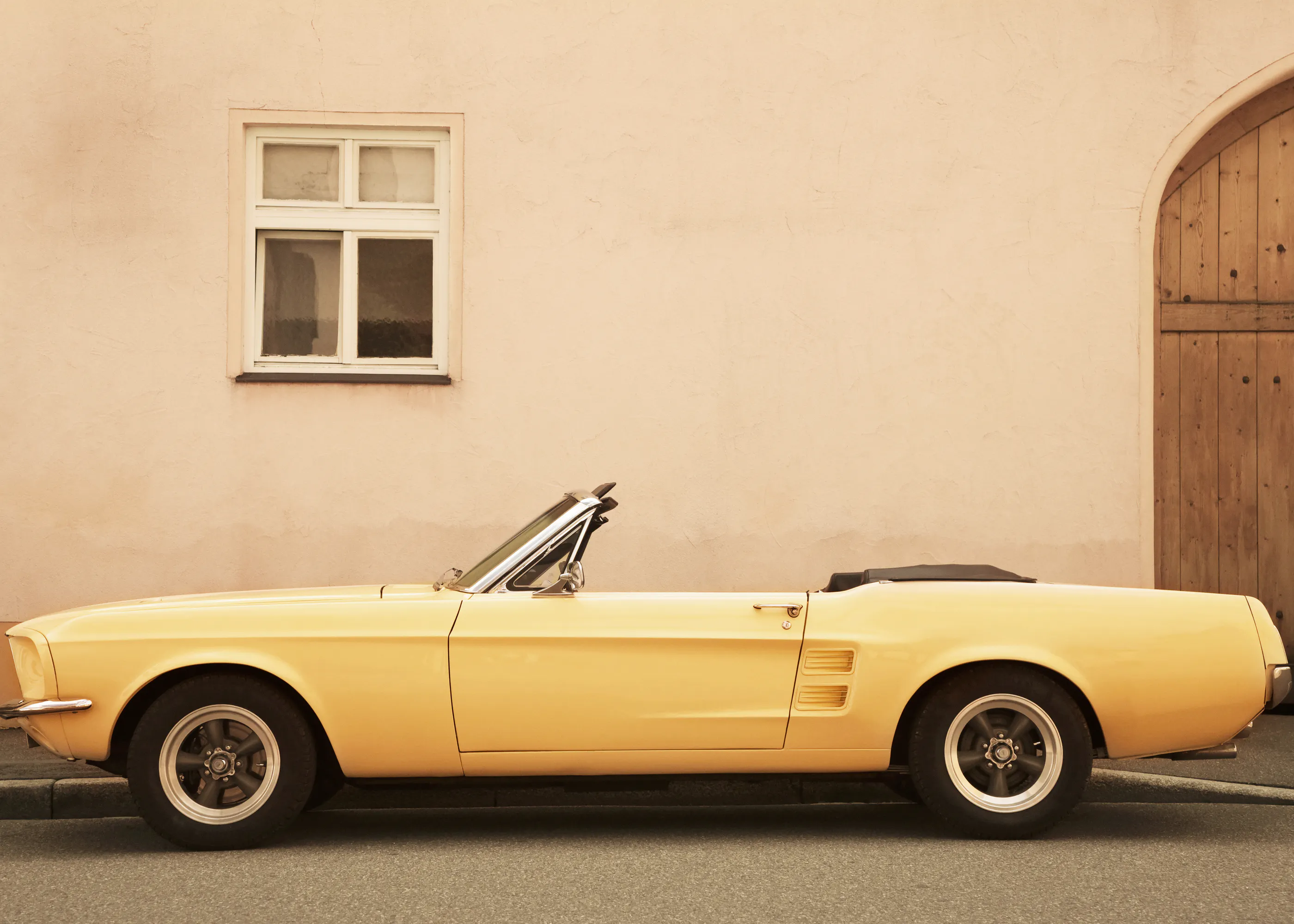 Vintage Mustang Print 0
