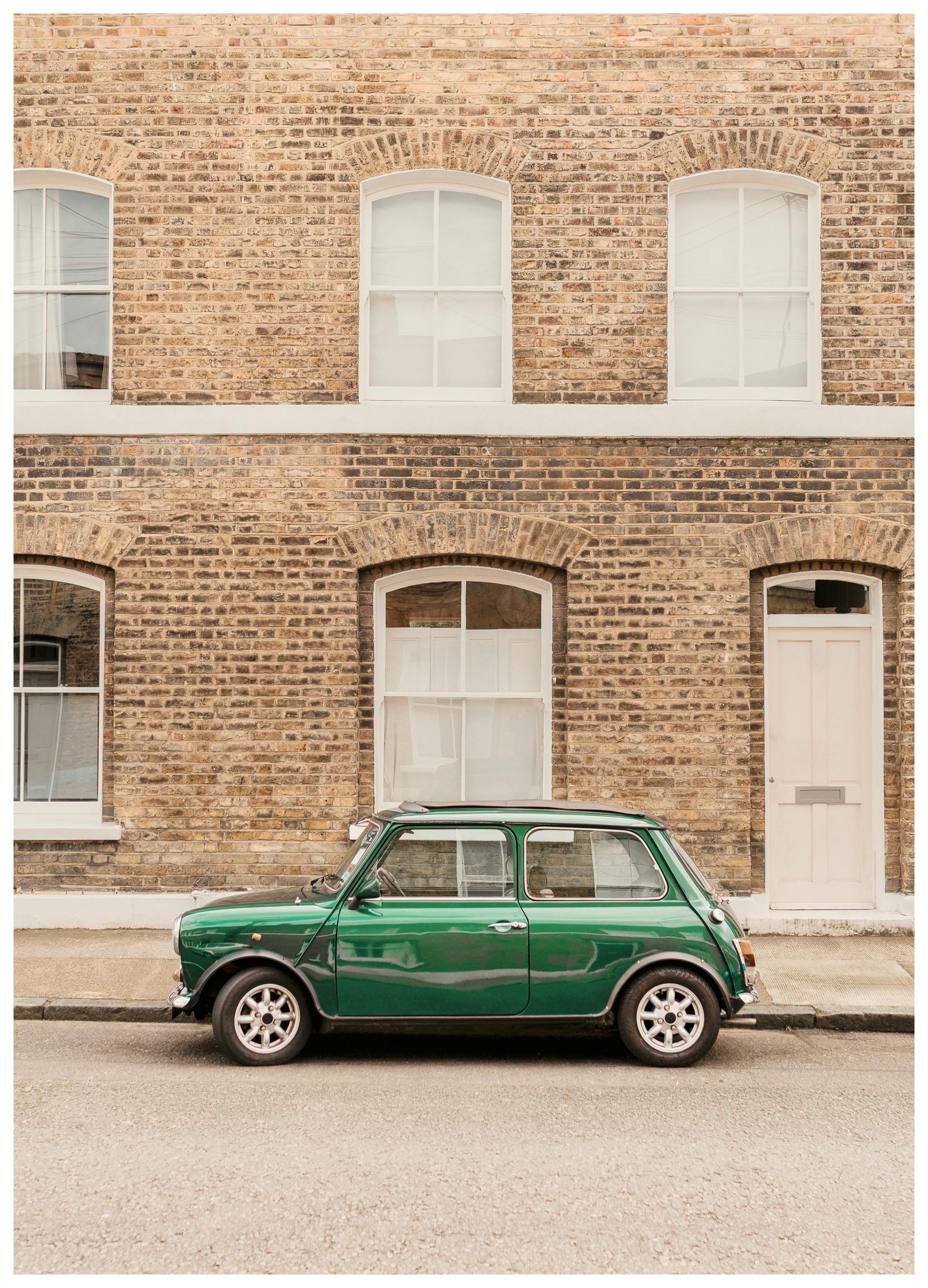 Vintage Mini Cooper Poster (40x50 cm) - Poster Store