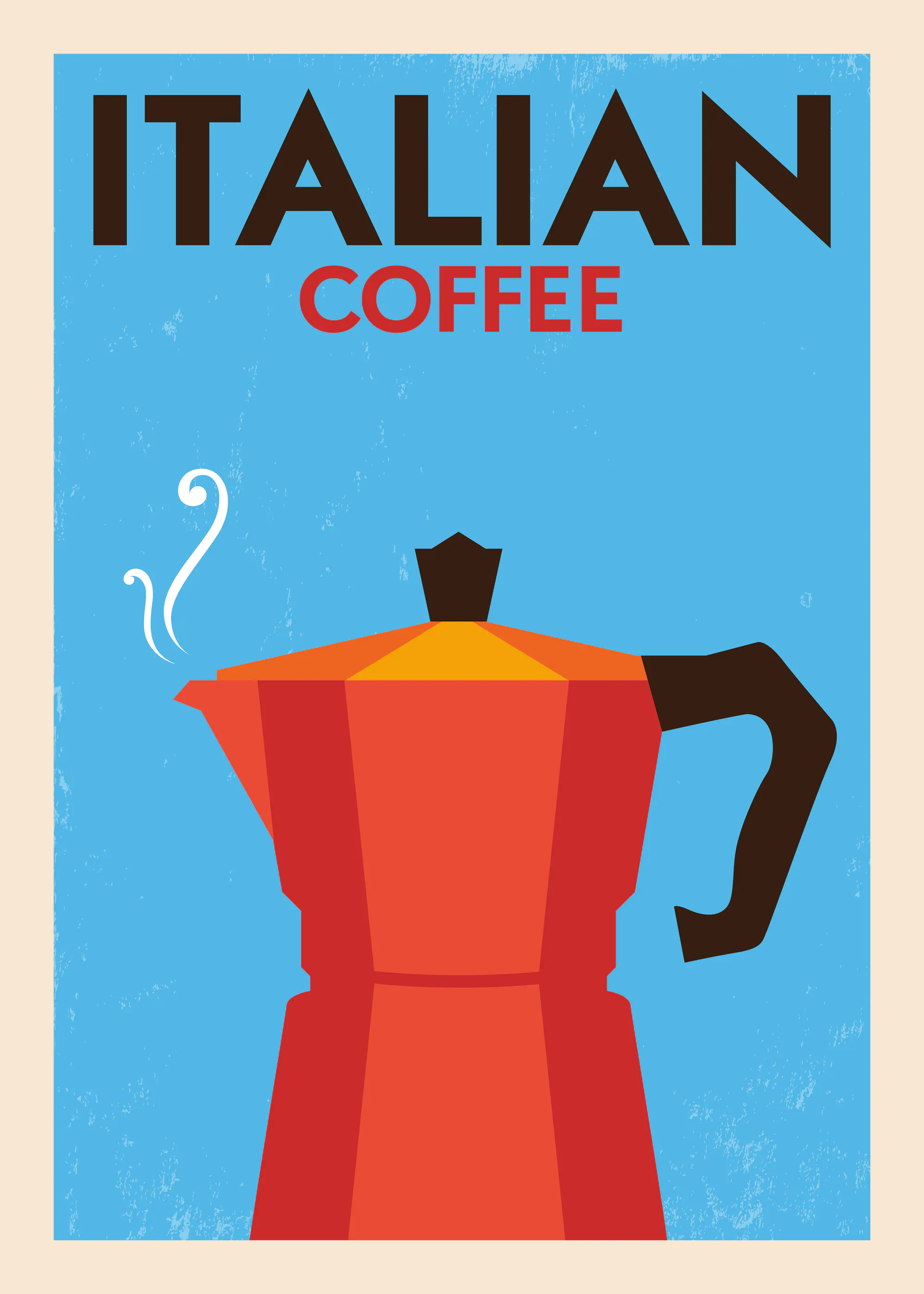 Italienskt kaffe Poster 0
