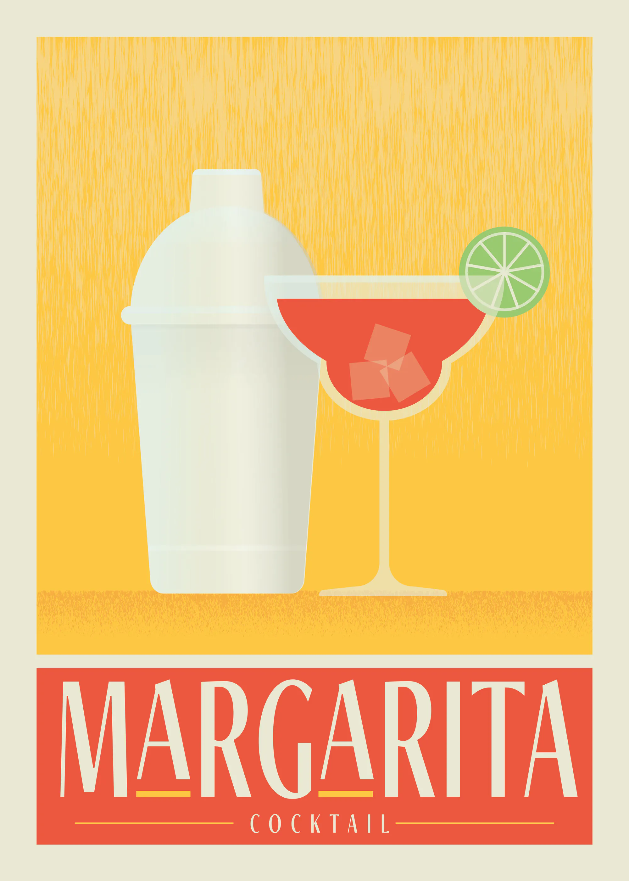 Cóctel Margarita Póster 0