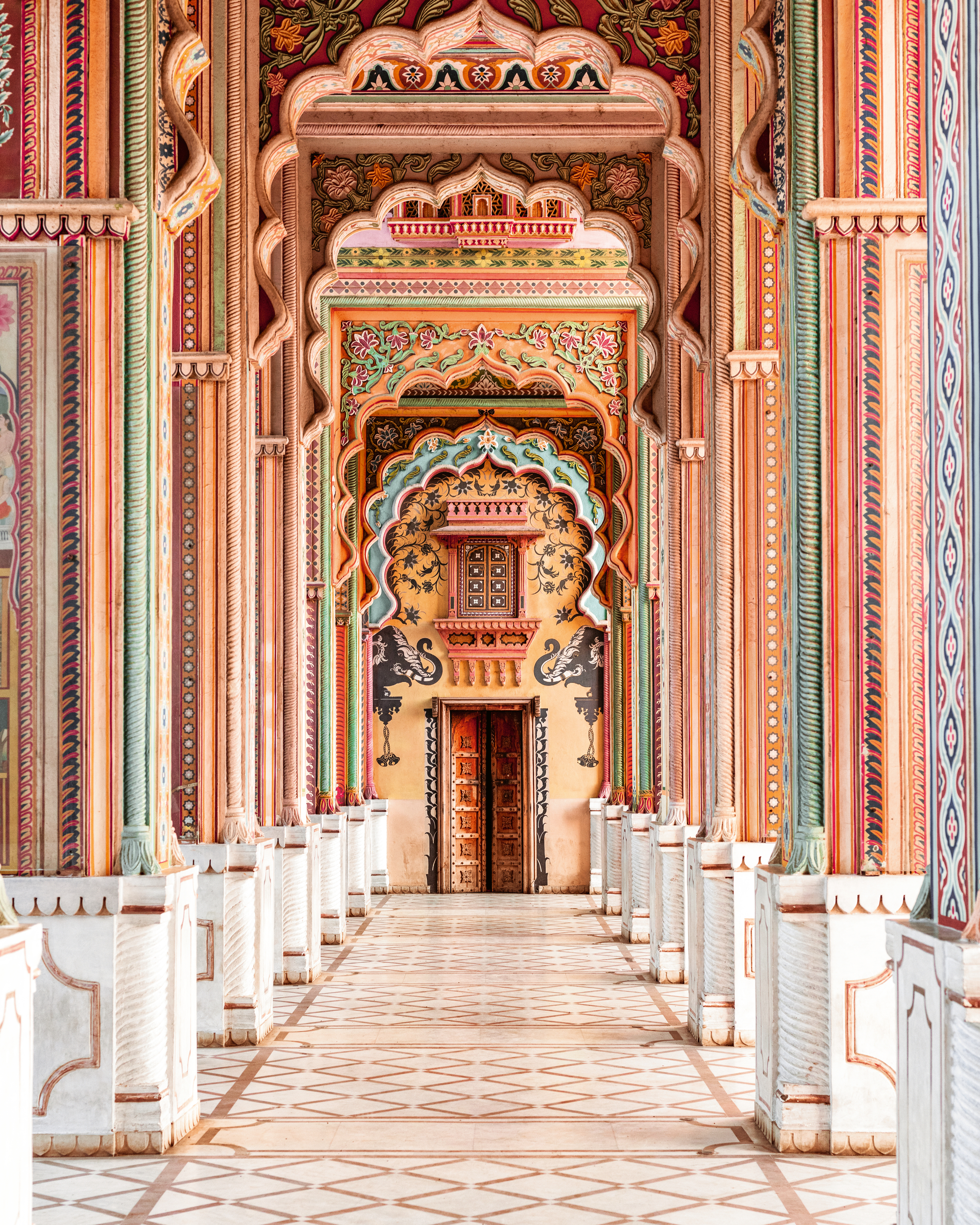 インド建築ポスター