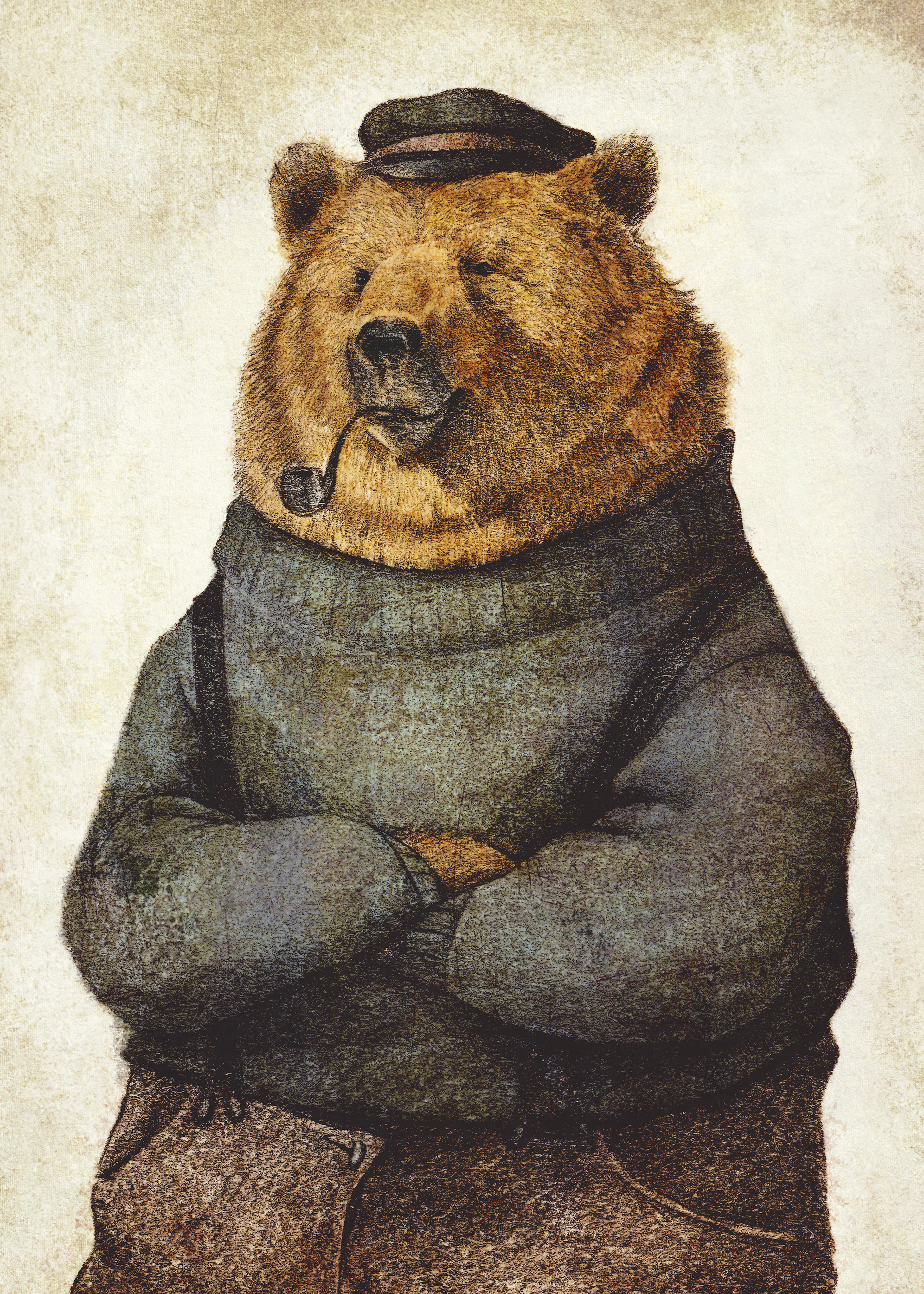 Mike Koubou - Gentleman Bear Póster 0