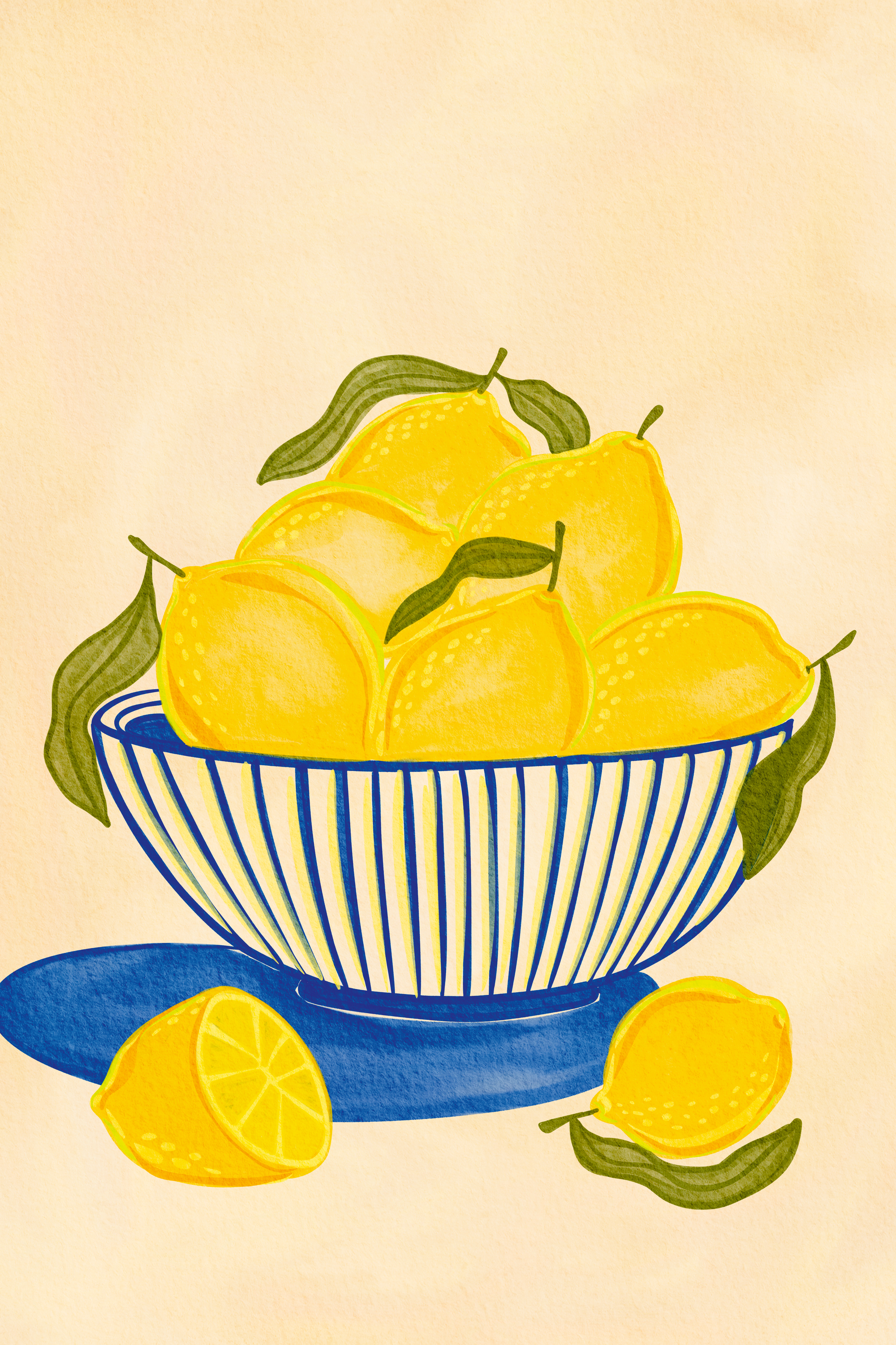 Nikita Jariwala - Fresh Lemon Bowl Poster