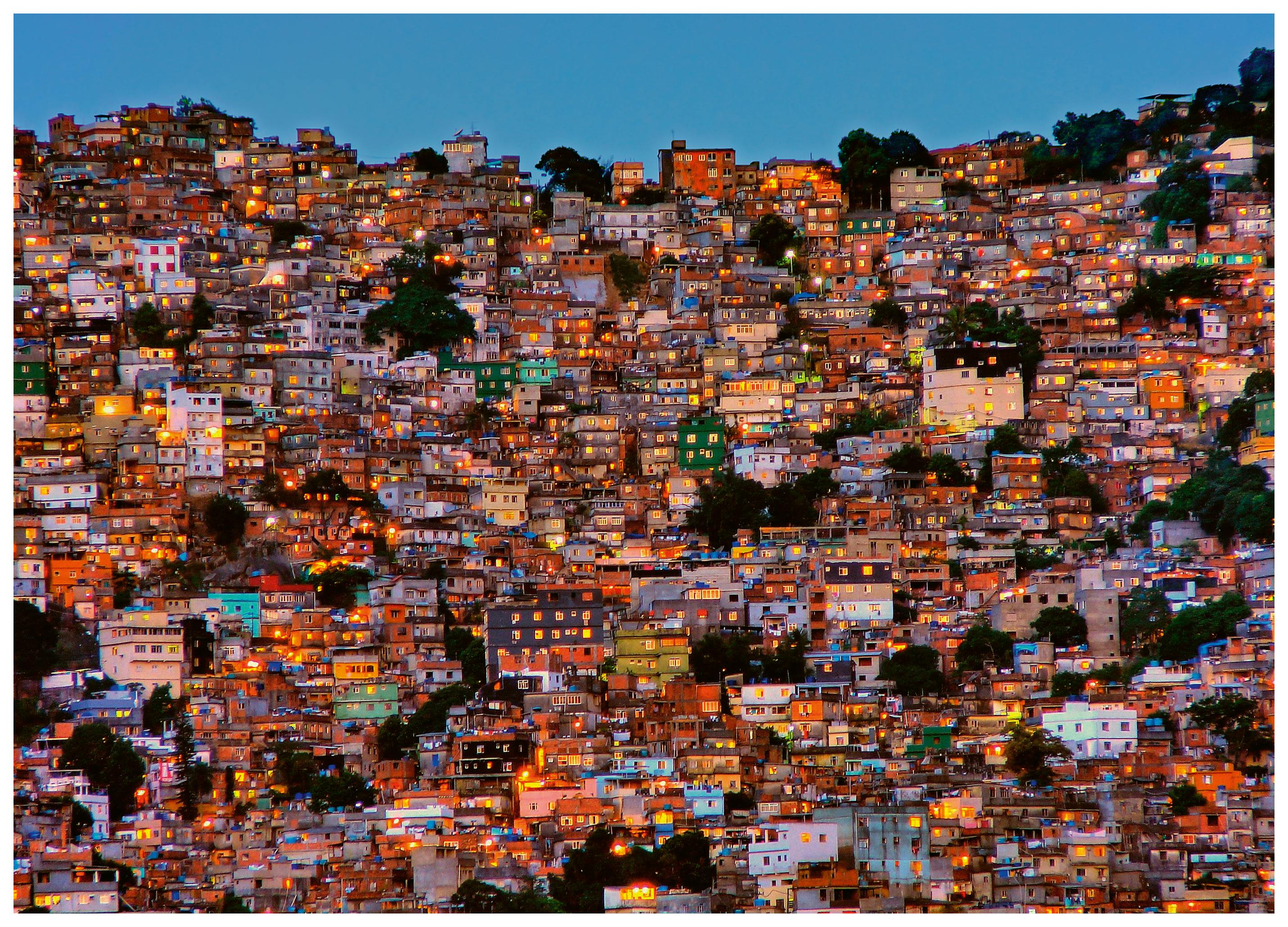 Adelino Alves - Rio Favela Lights Poster (50x70 cm) - Poster Store
