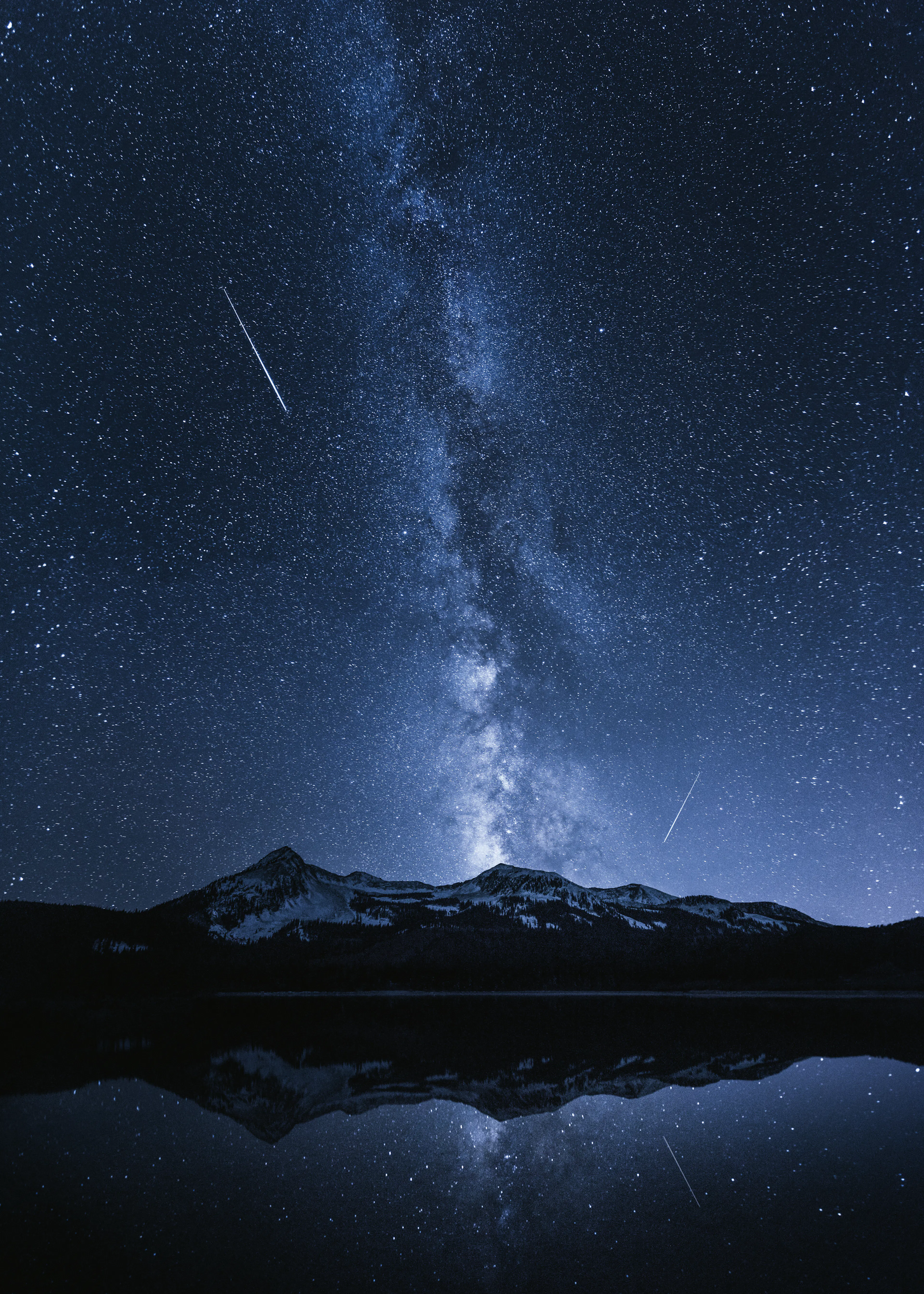 Toby Harriman - Reflexia Căii Lactee pe Lac Poster 0