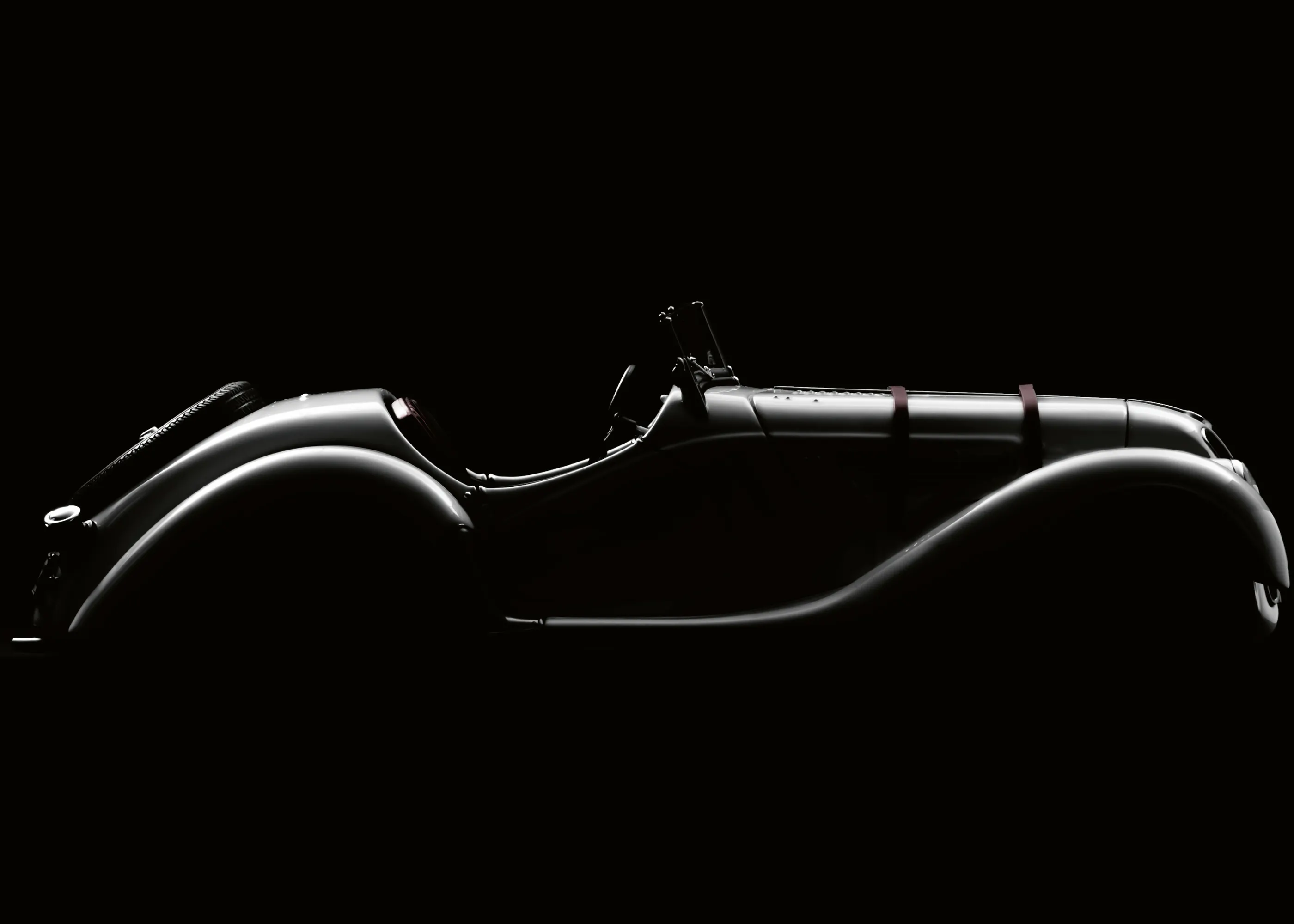 Alvaro Perez - Classic Car Silhouette Poster 0