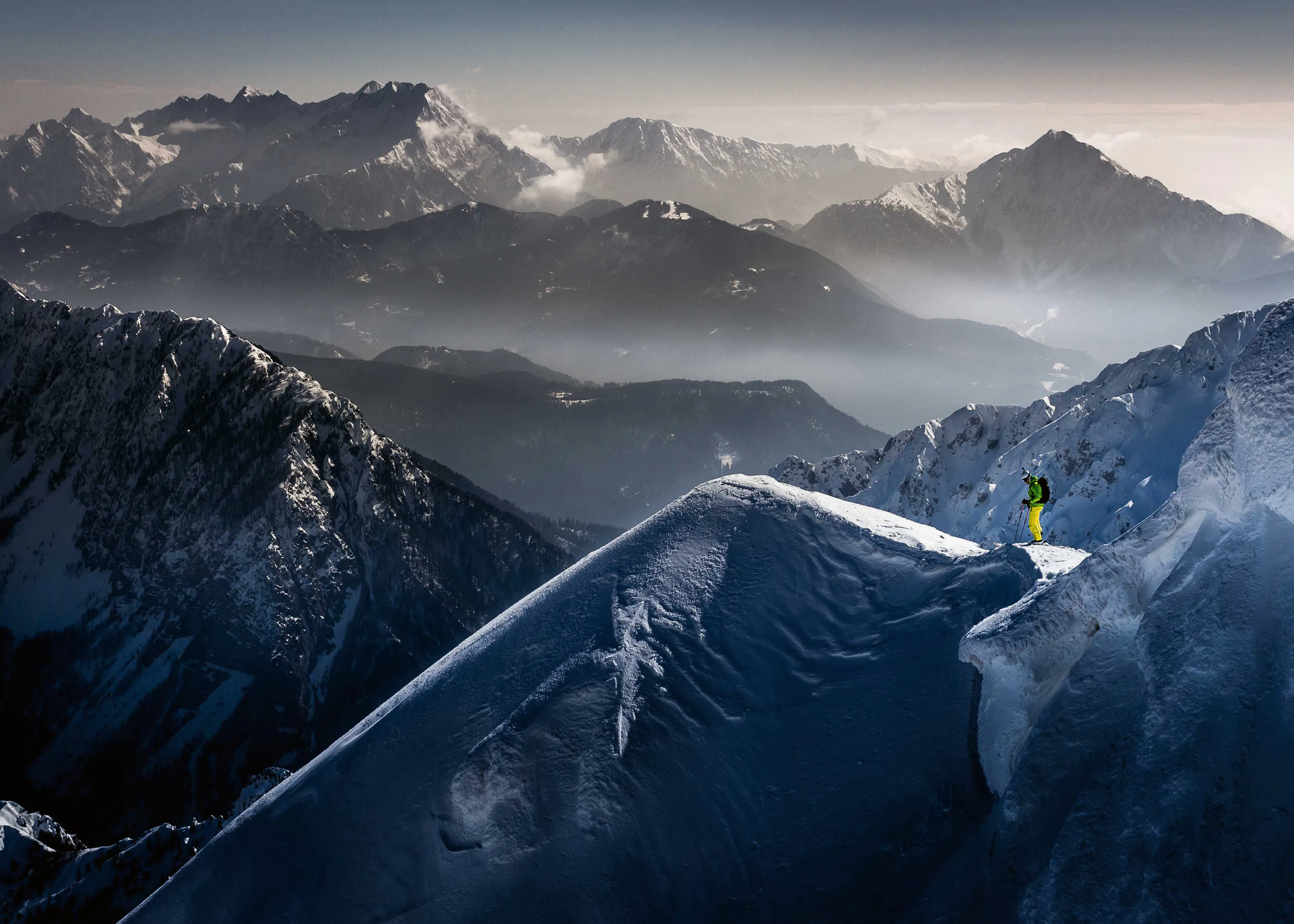 Sandi Bertoncelj - Winter-Berg-Abenteuer Poster 0