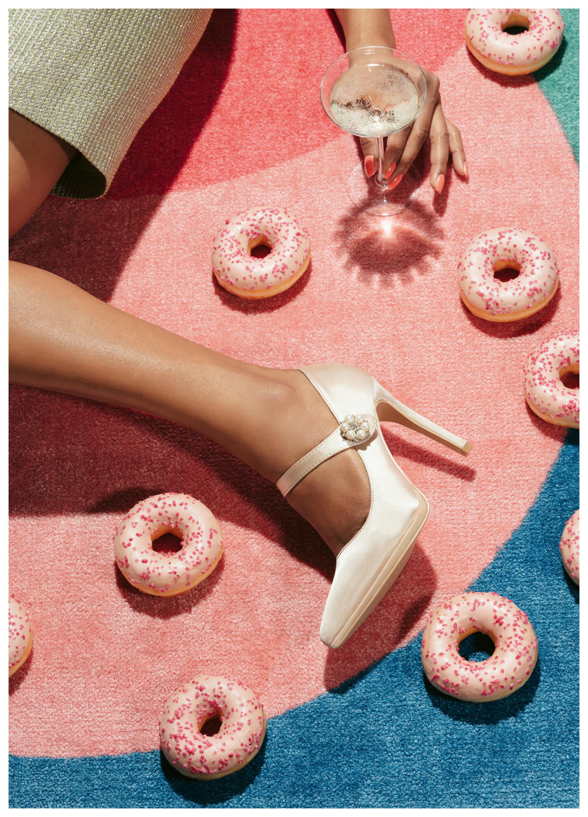 Pictufy Studio III - Rosa Donuts Glamour Poster (30x40 cm) - Poster Store