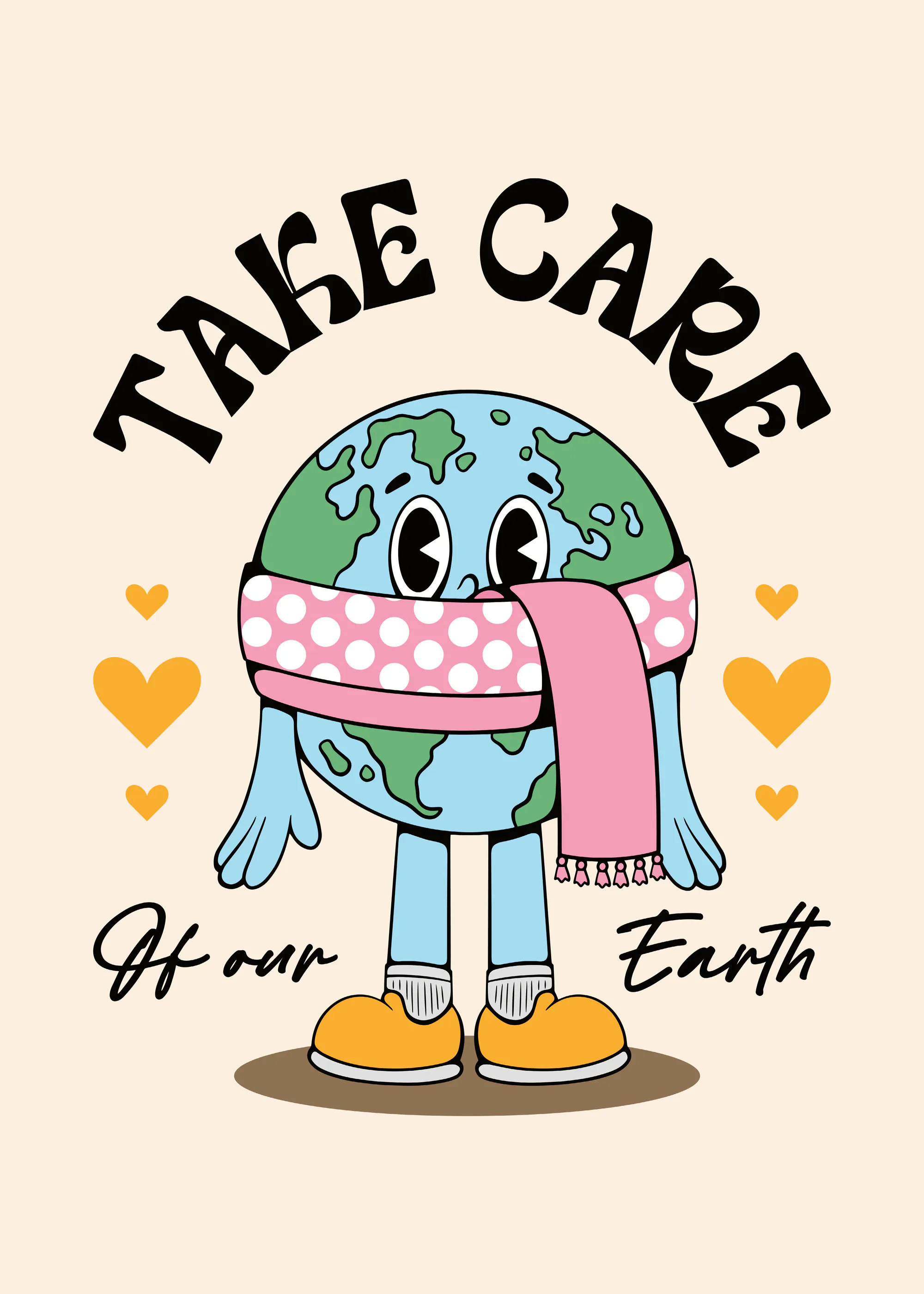 Alina Shulhouskaya - Our Caring Earth Poster 0