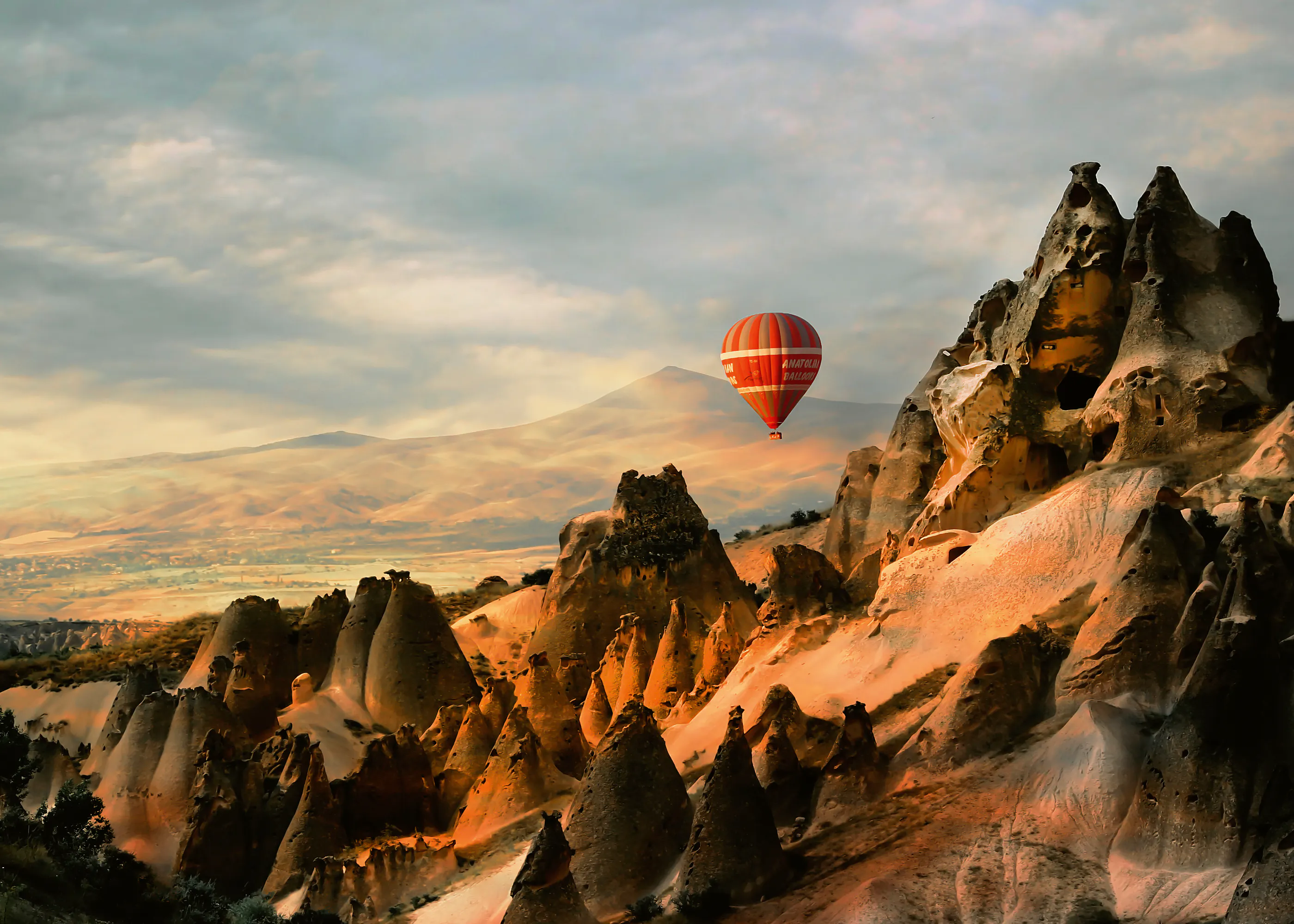 Emine Basa - Hot Air Balloon Over Cappadocia Plakat 0