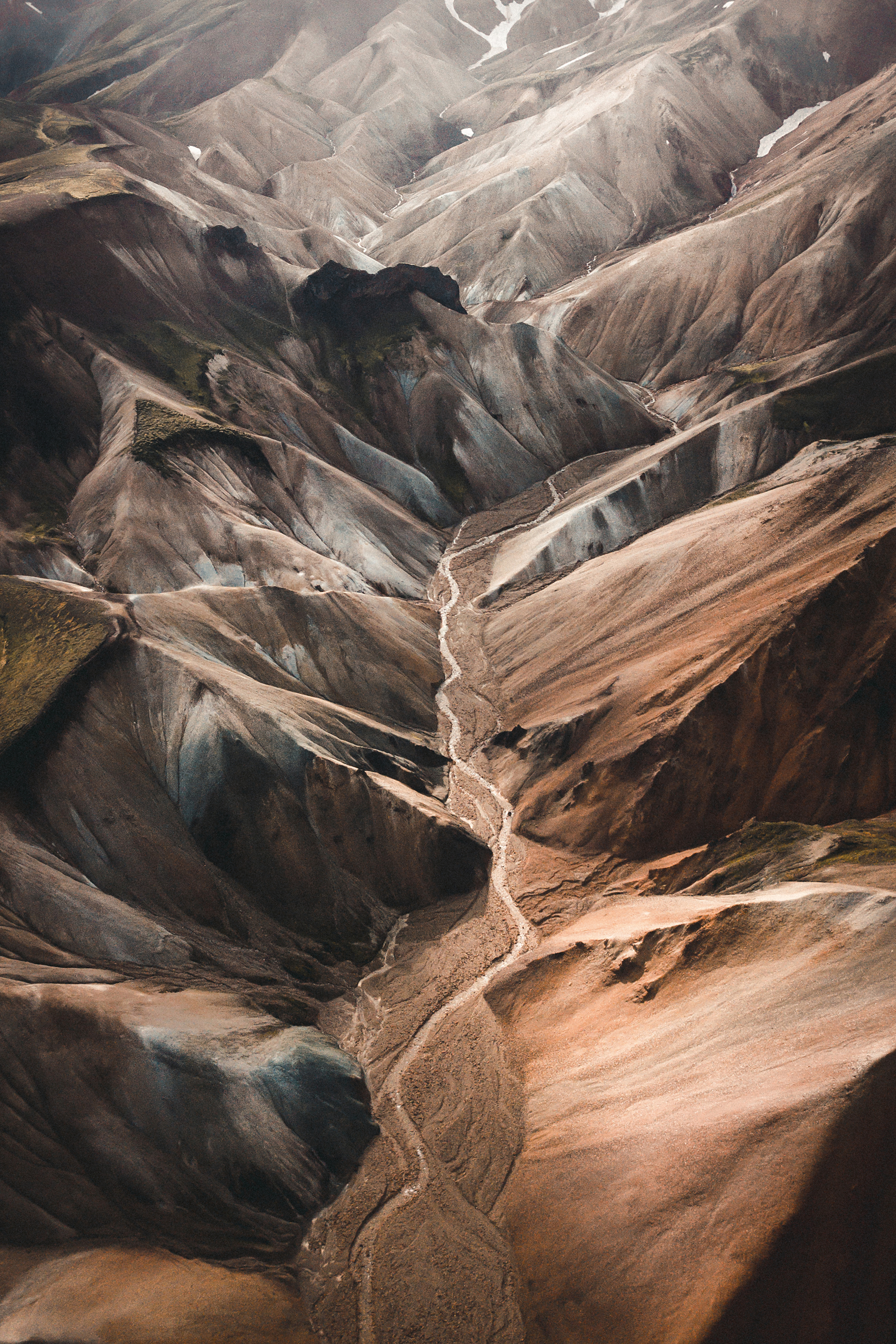 Witold Ziomek - Winding Mountain Valley Print