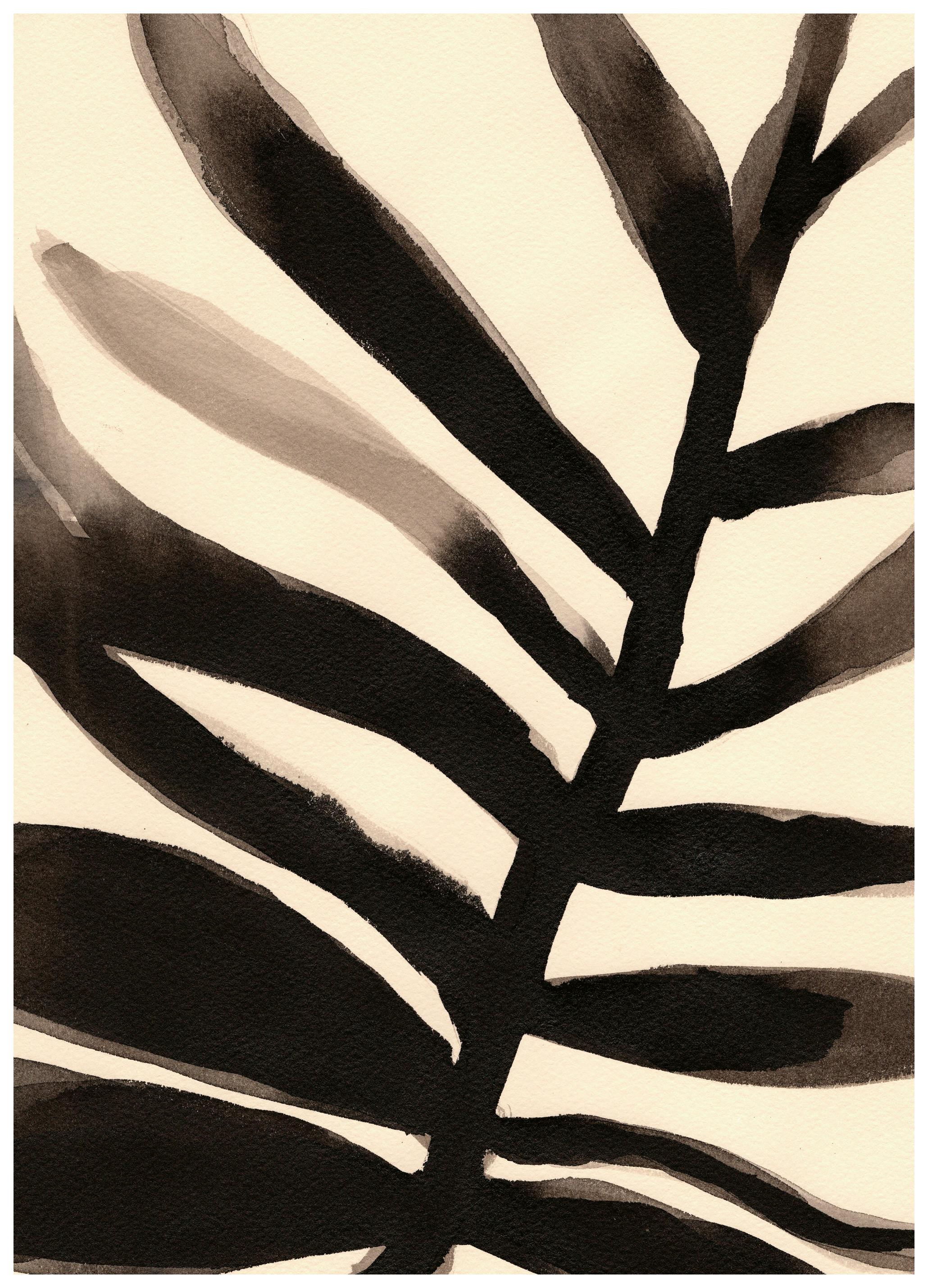Janel Bragg - Abstrakte Blattstudie Poster (40x50 cm) - Poster Store