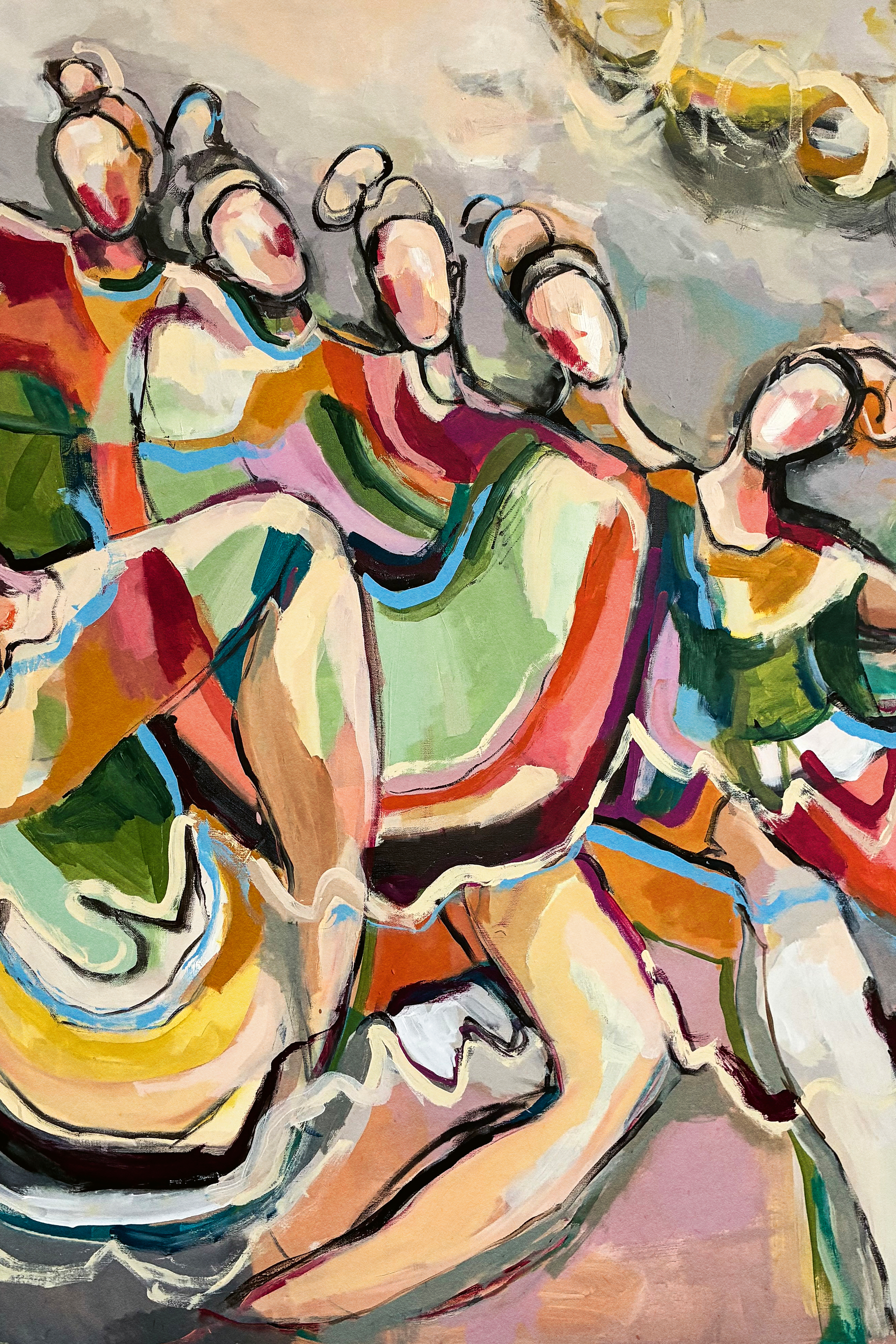 Magdalena Krzak - Vibrant Group Dance Poster