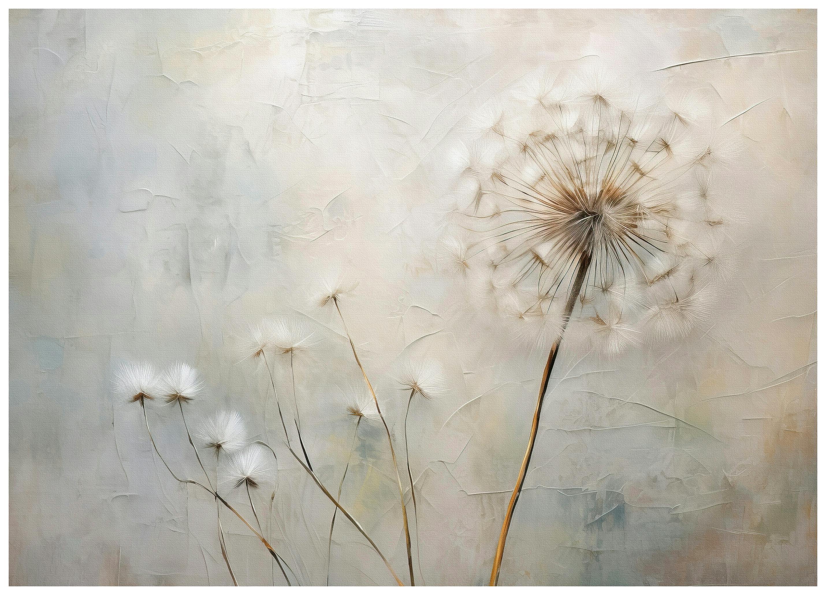 Bilge Paksoylu - White Dandelion Wishes Poster (21x30 cm) - Poster Store