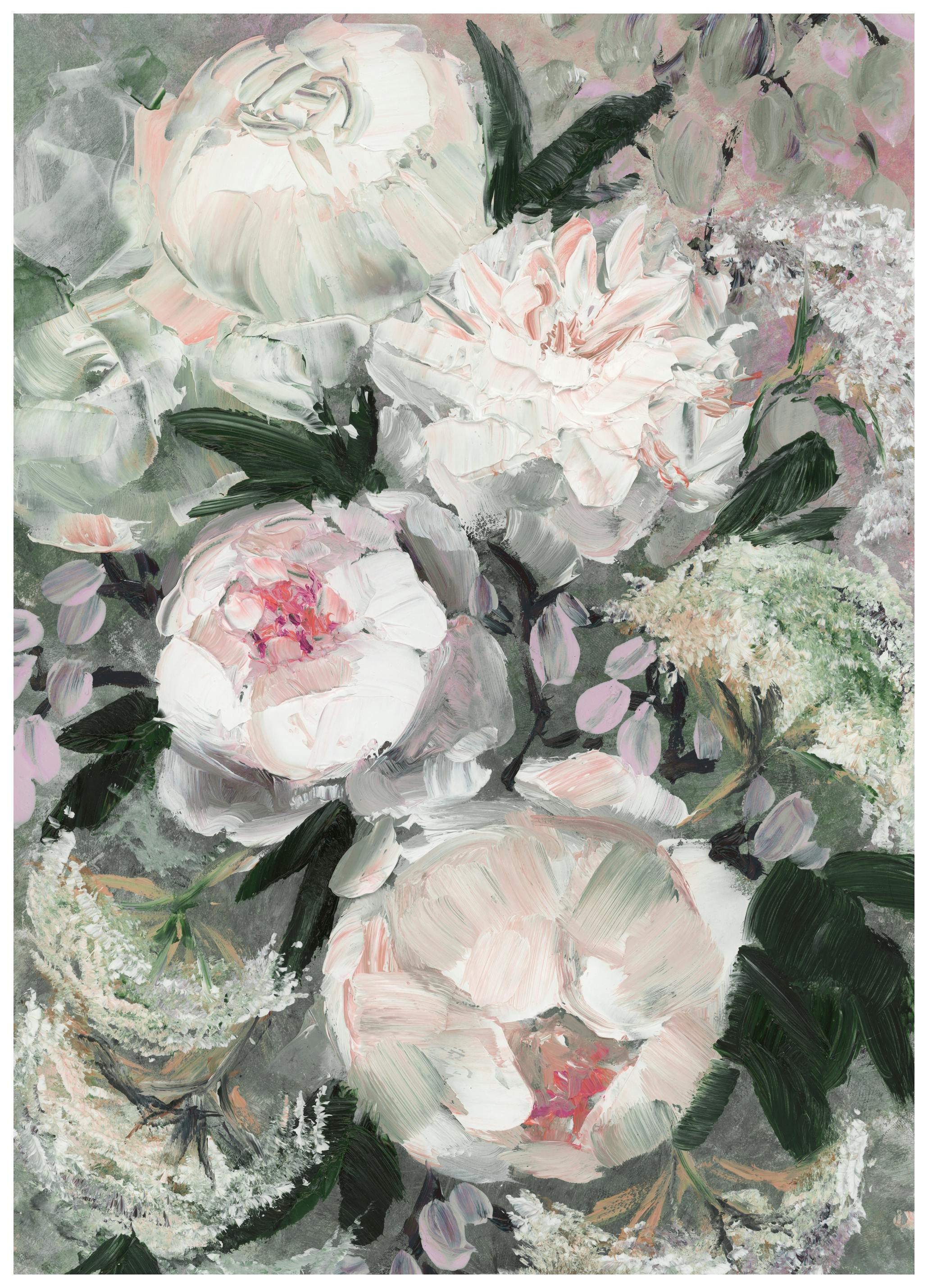 Rosana Laiz Blursbyai - Malerisches Pfingstrosen-Bouquet Poster (70x100 cm) - Poster Store